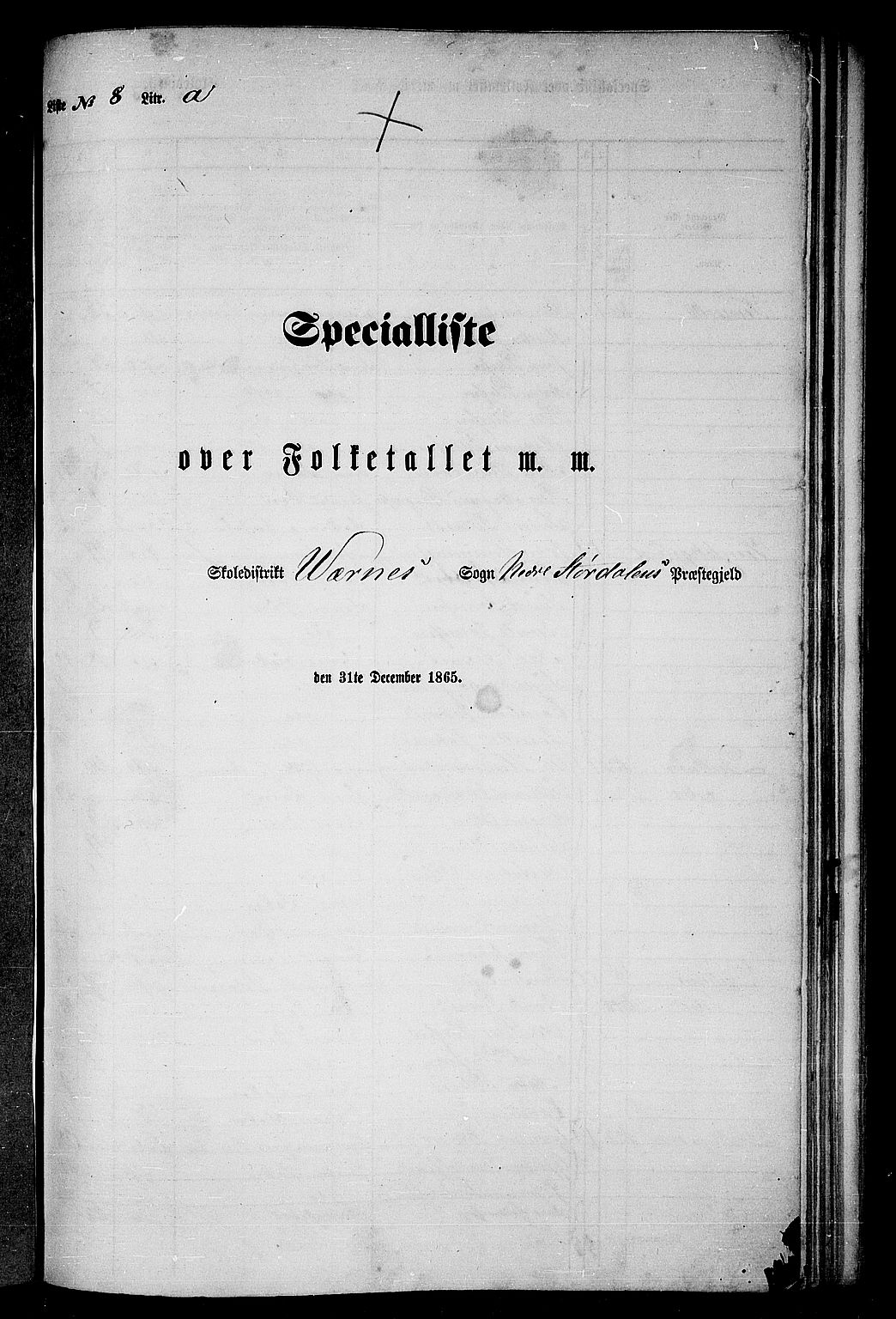 RA, Folketelling 1865 for 1714P Nedre Stjørdal prestegjeld, 1865, s. 175