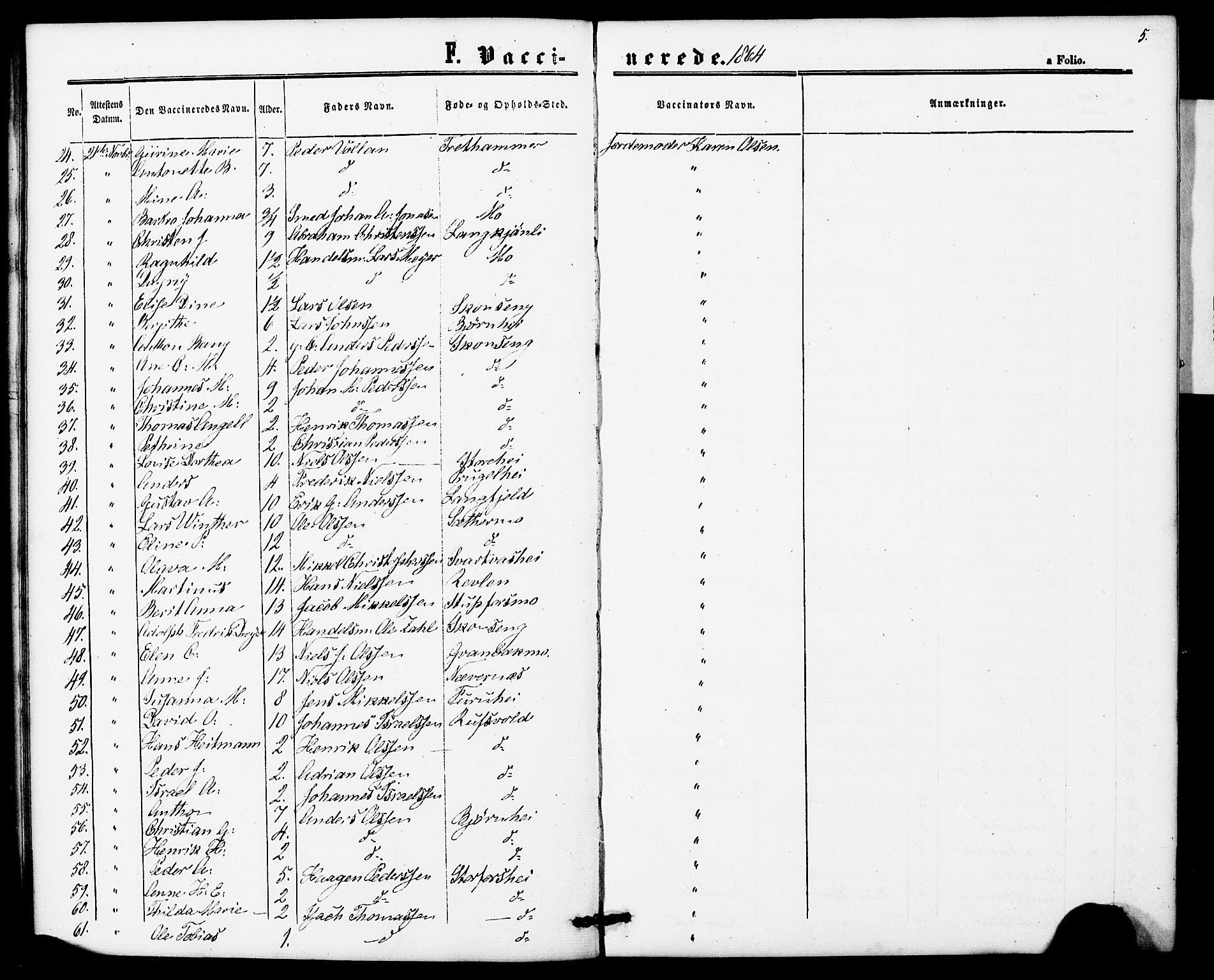 Ministerialprotokoller, klokkerbøker og fødselsregistre - Nordland, SAT/A-1459/827/L0397: Ministerialbok nr. 827A09, 1862-1876, s. 5