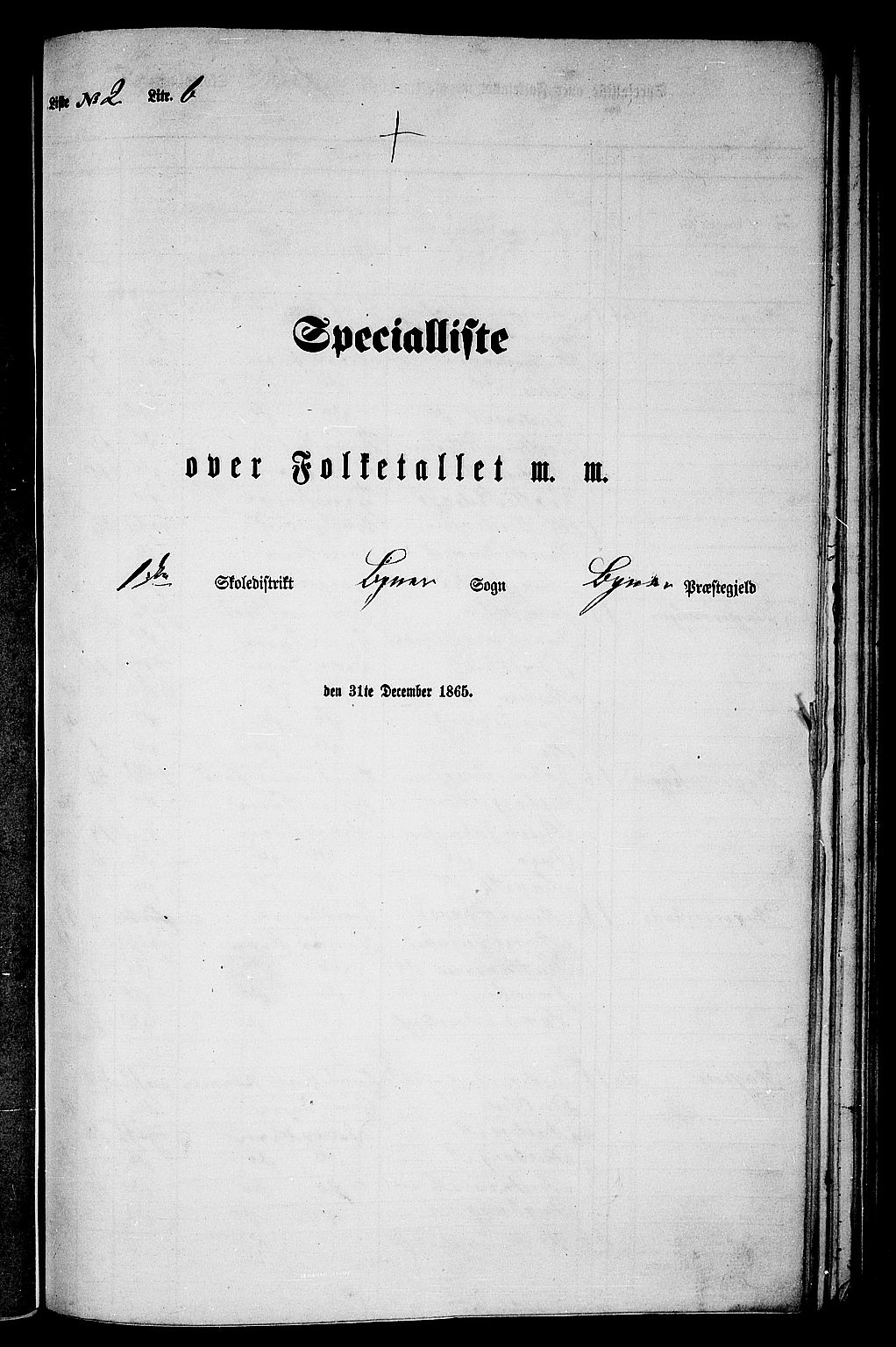 RA, Folketelling 1865 for 1655P Byneset prestegjeld, 1865, s. 46