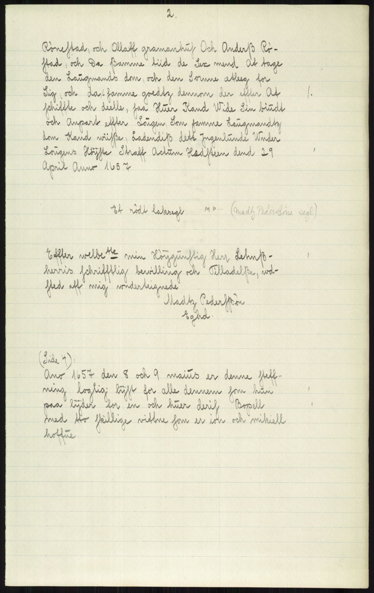 Samlinger til kildeutgivelse, Diplomavskriftsamlingen, AV/RA-EA-4053/H/Ha, s. 1006