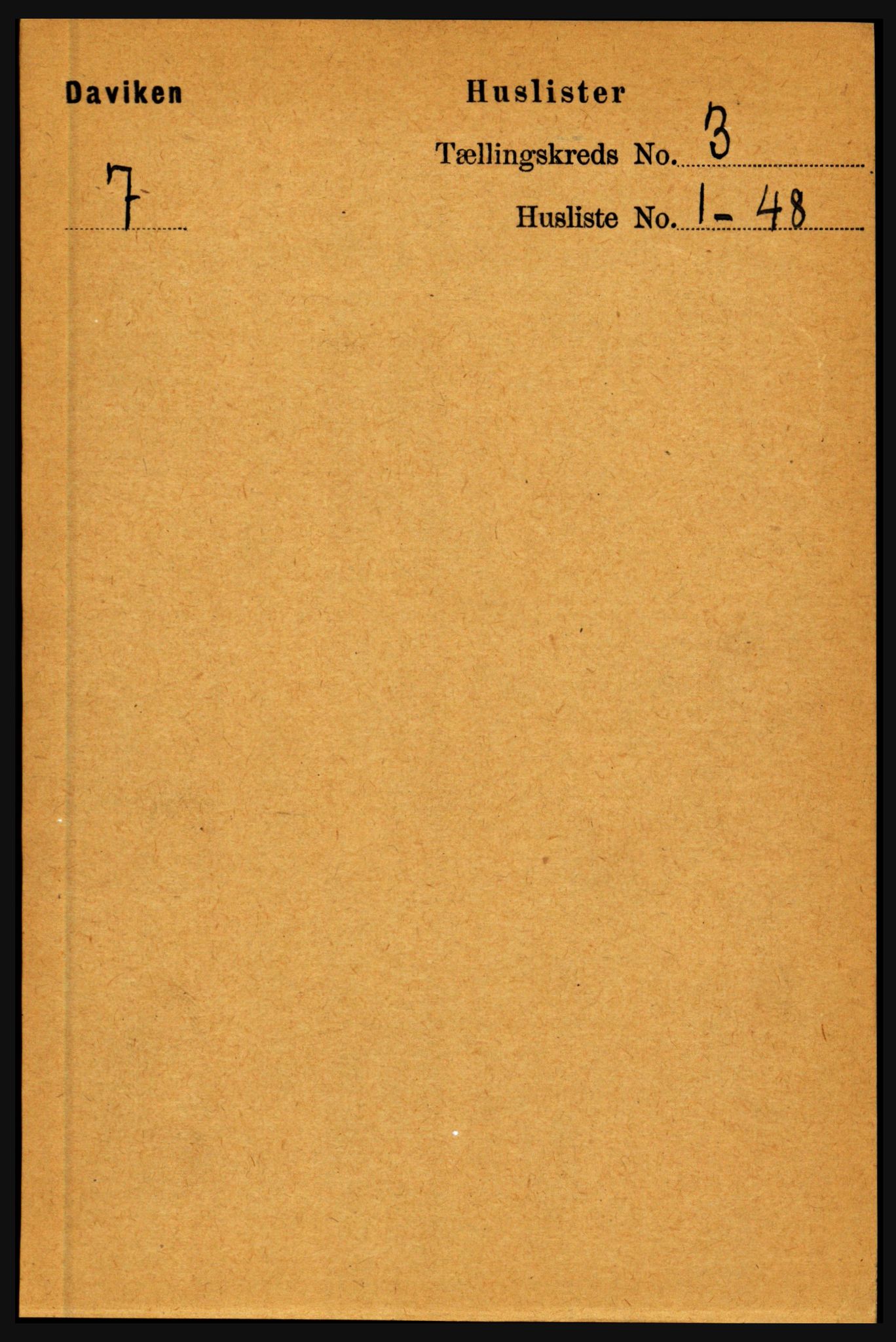 RA, Folketelling 1891 for 1442 Davik herred, 1891, s. 929