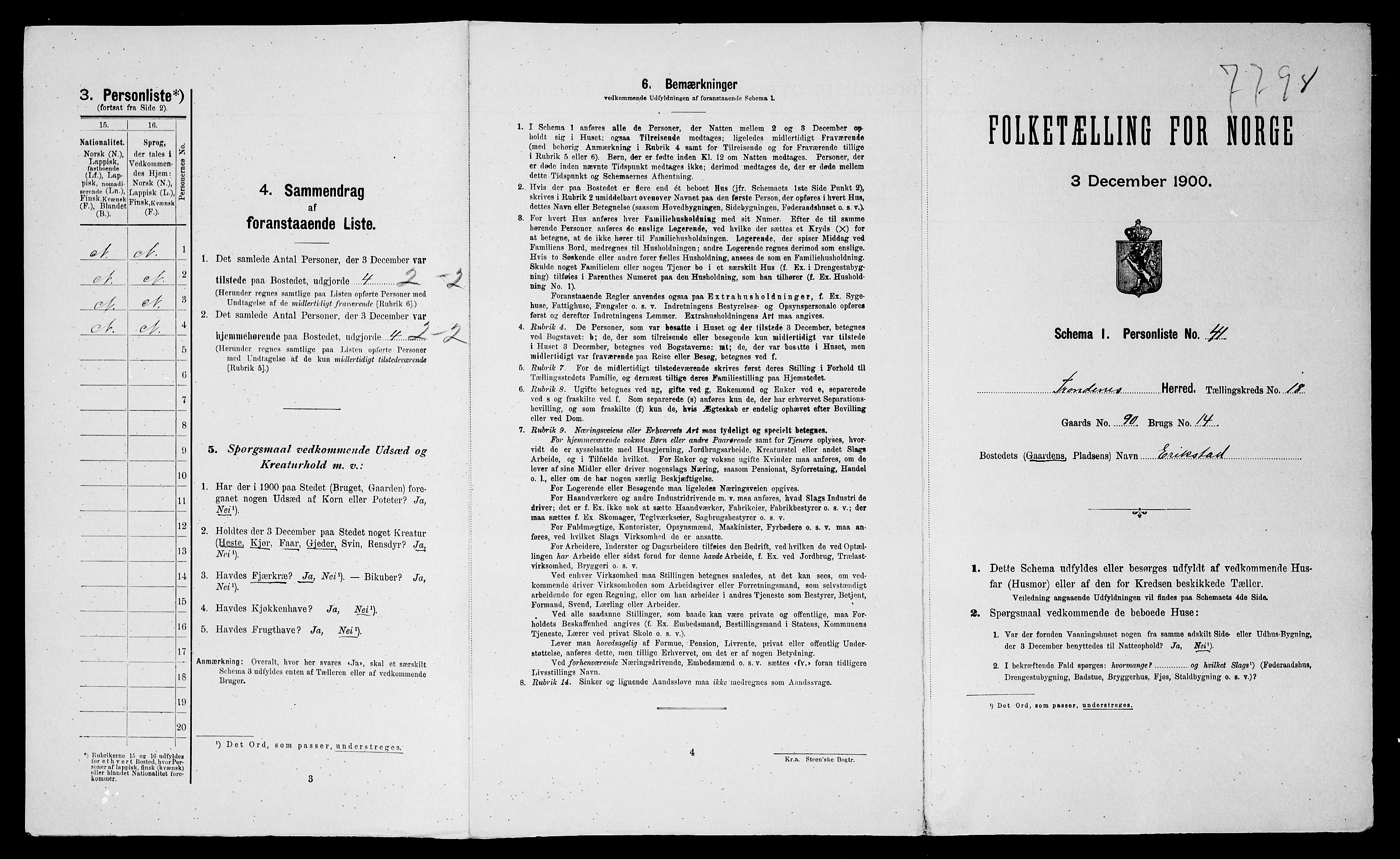 SATØ, Folketelling 1900 for 1914 Trondenes herred, 1900, s. 2298