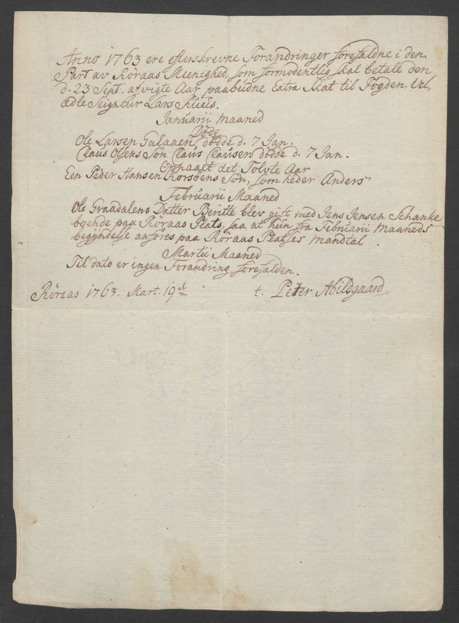 Rentekammeret inntil 1814, Reviderte regnskaper, Fogderegnskap, RA/EA-4092/R14/L0959: Ekstraskatten Solør og Odal, 1763-1770, s. 322