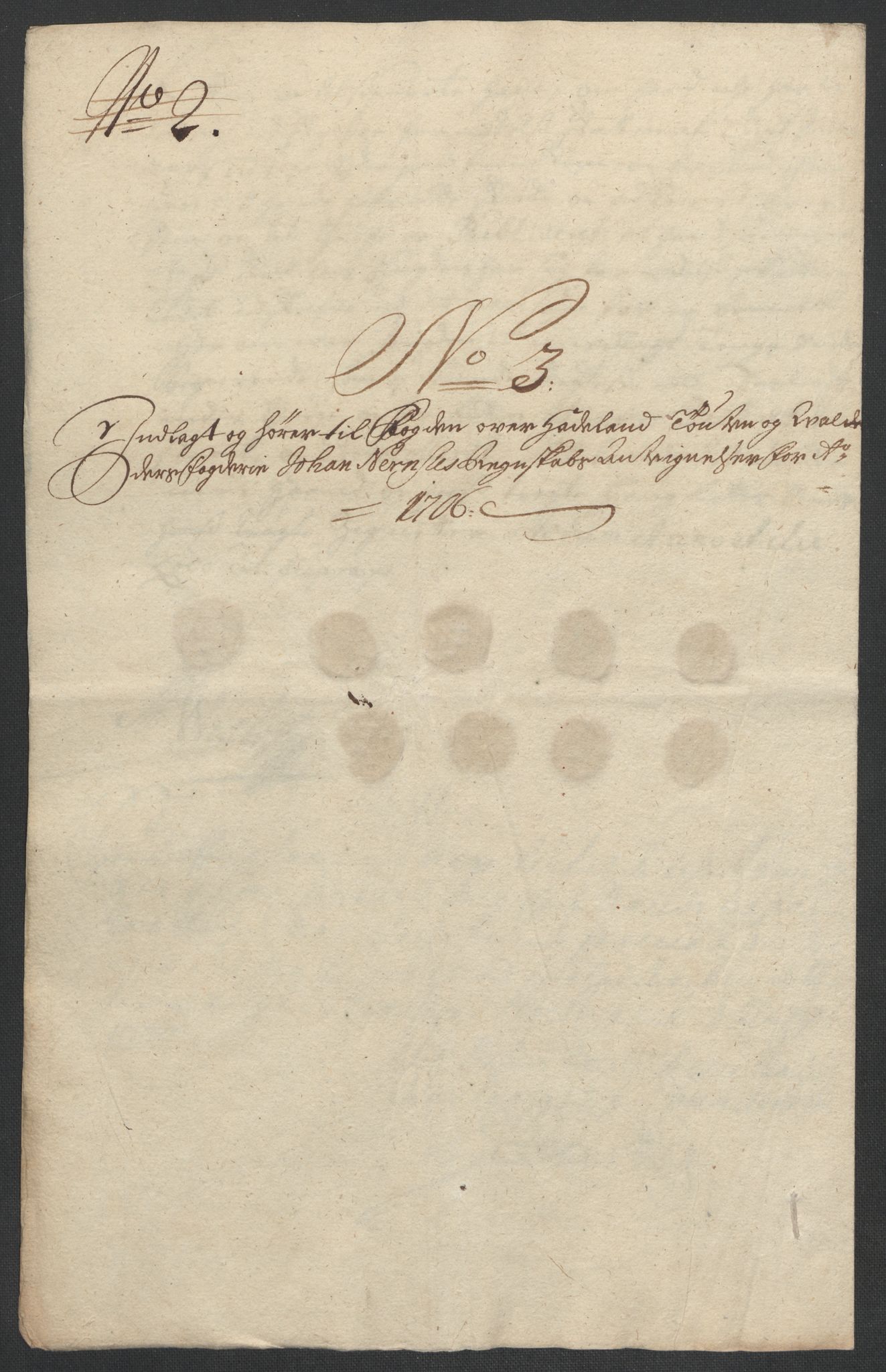 Rentekammeret inntil 1814, Reviderte regnskaper, Fogderegnskap, AV/RA-EA-4092/R18/L1304: Fogderegnskap Hadeland, Toten og Valdres, 1706, s. 505