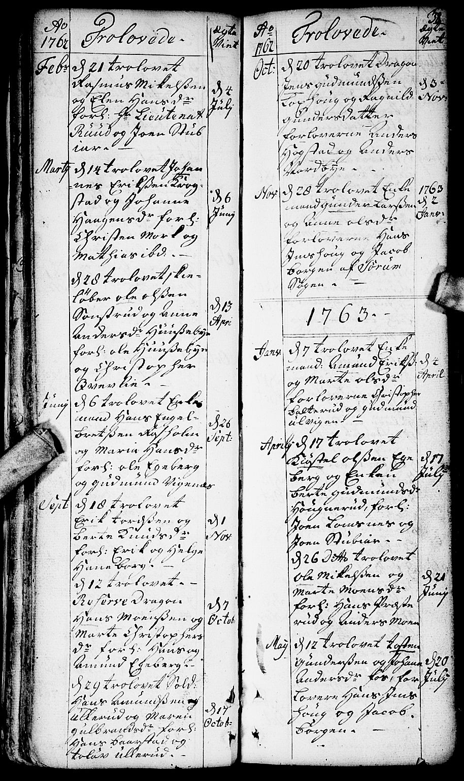 Aurskog prestekontor Kirkebøker, SAO/A-10304a/F/Fa/L0002: Ministerialbok nr. I 2, 1735-1766, s. 38