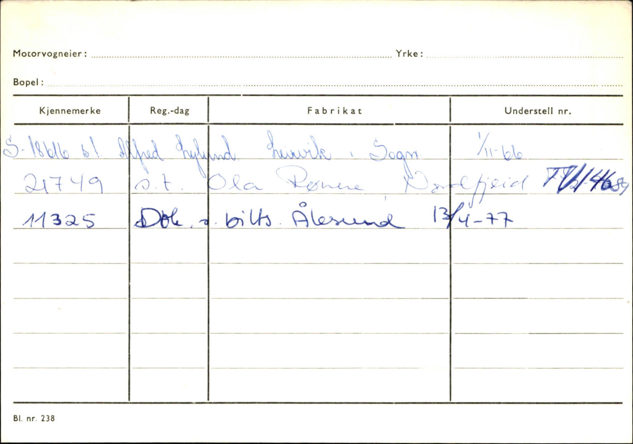 Statens vegvesen, Sogn og Fjordane vegkontor, SAB/A-5301/4/F/L0129: Eigarregistrer Eid A-S, 1945-1975, s. 1838