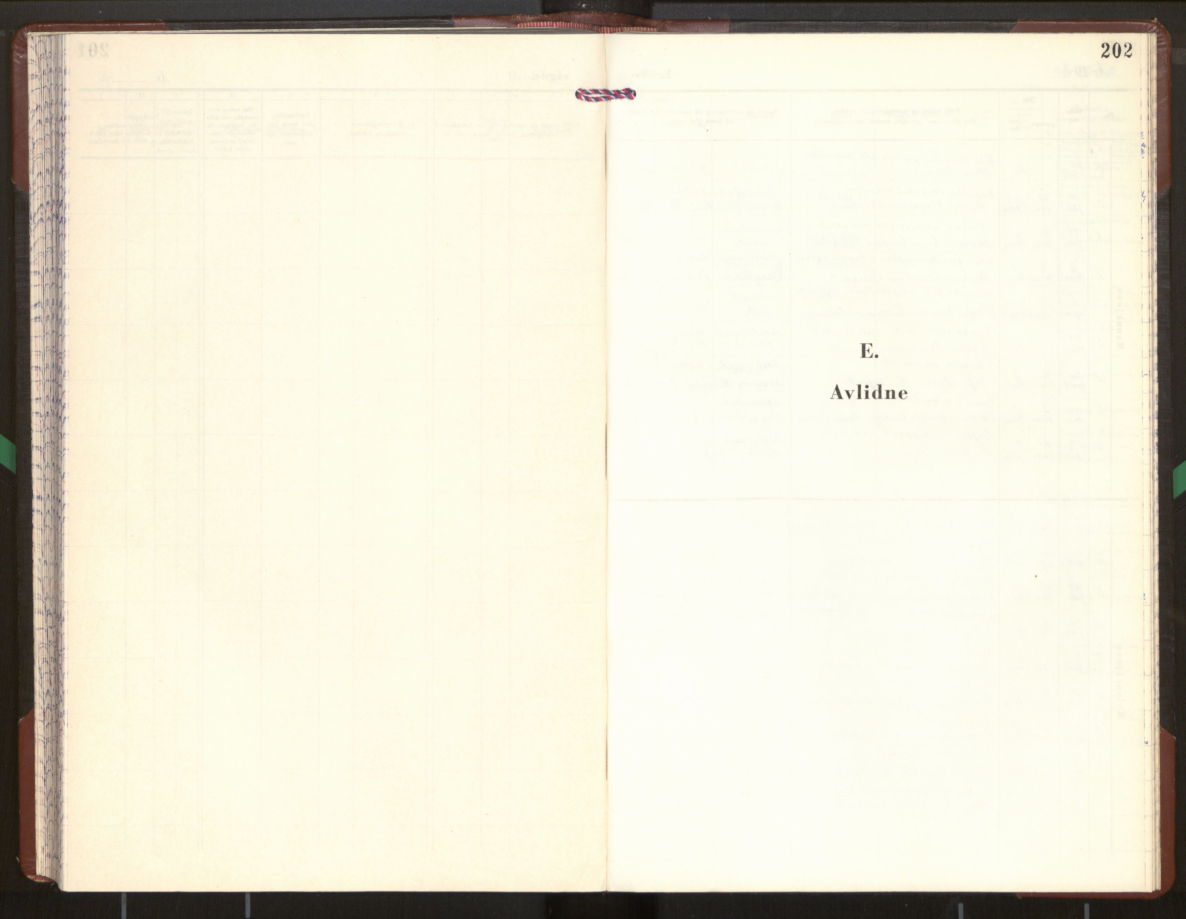 Kinn sokneprestembete, SAB/A-80801/H/Hab/Haba/L0004: Klokkerbok nr. A 4, 1960-1972, s. 202
