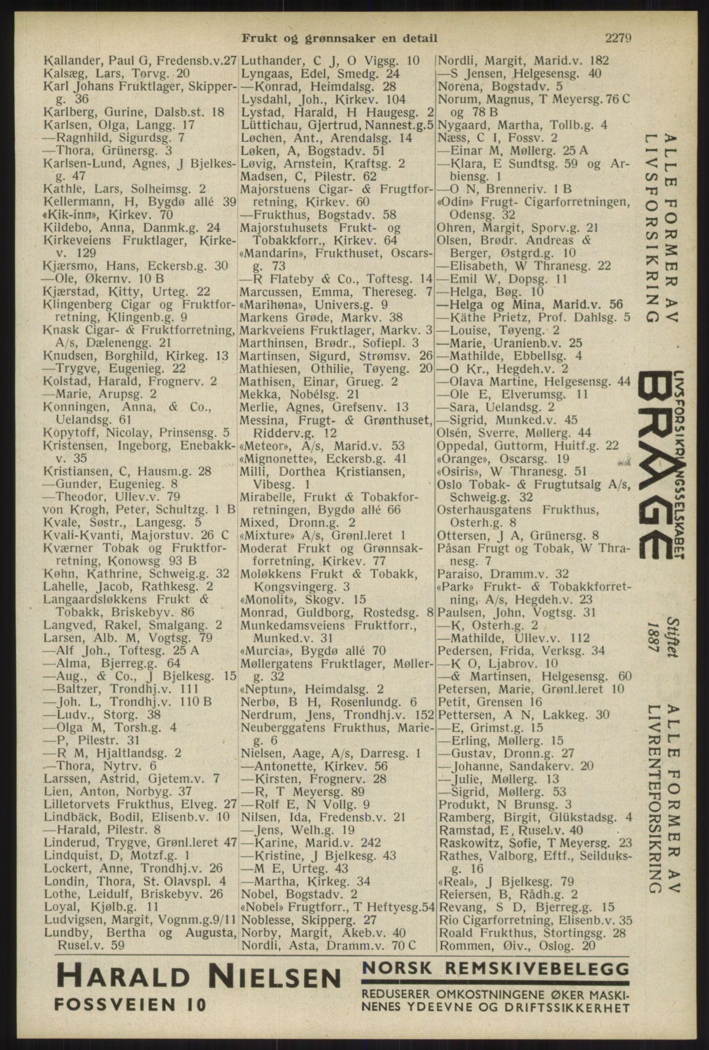 Kristiania/Oslo adressebok, PUBL/-, 1934, s. 2279