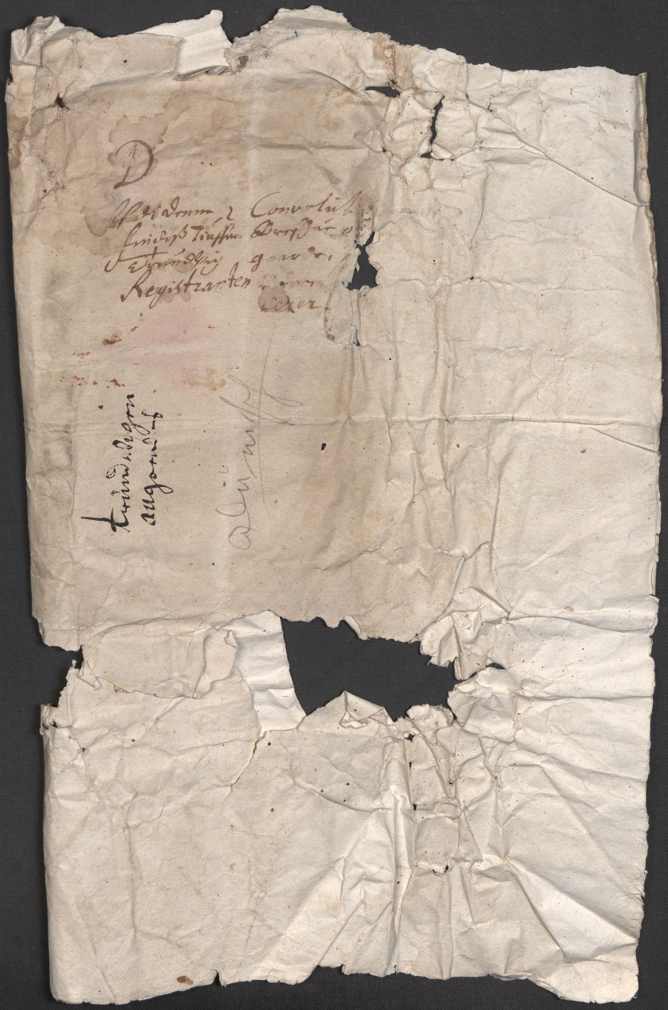 Riksarkivets diplomsamling, RA/EA-5965/F12/L0008: Pk. 8 (II), 1602-1704, s. 8