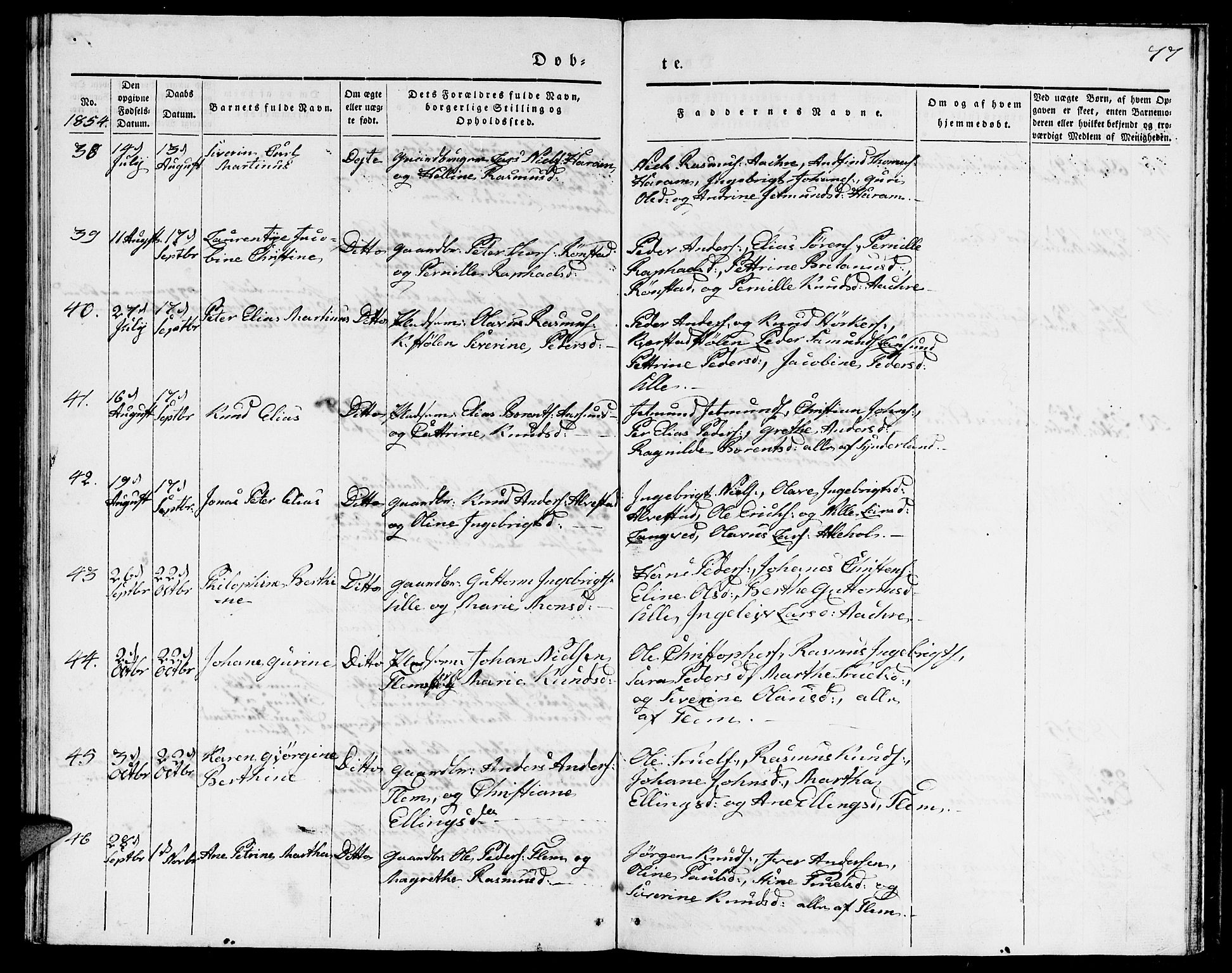 Ministerialprotokoller, klokkerbøker og fødselsregistre - Møre og Romsdal, AV/SAT-A-1454/536/L0507: Klokkerbok nr. 536C02, 1839-1859, s. 77