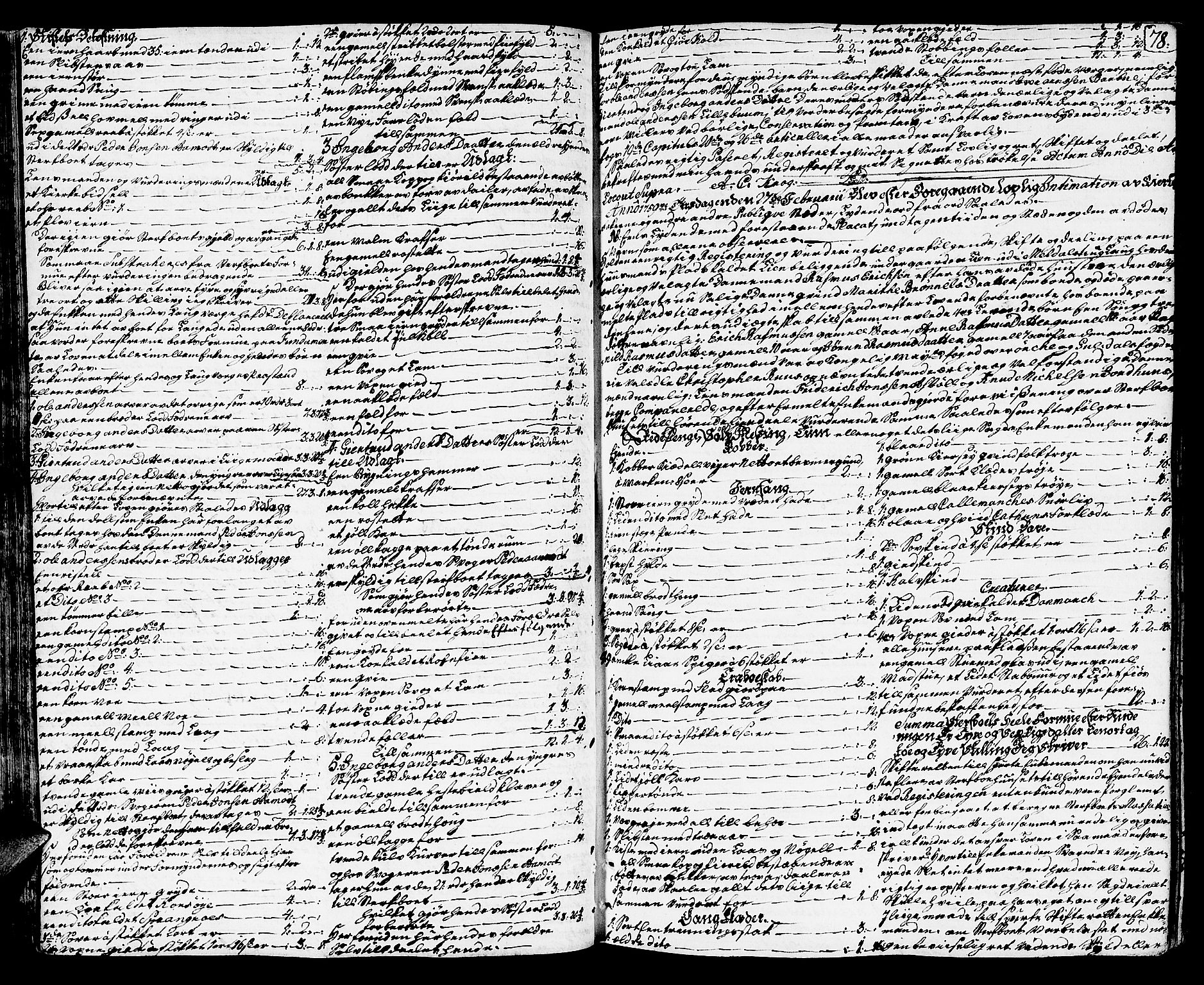 Orkdal sorenskriveri, SAT/A-4169/1/3/3Aa/L0006: Skifteprotokoller, 1756-1766, s. 77b-78a