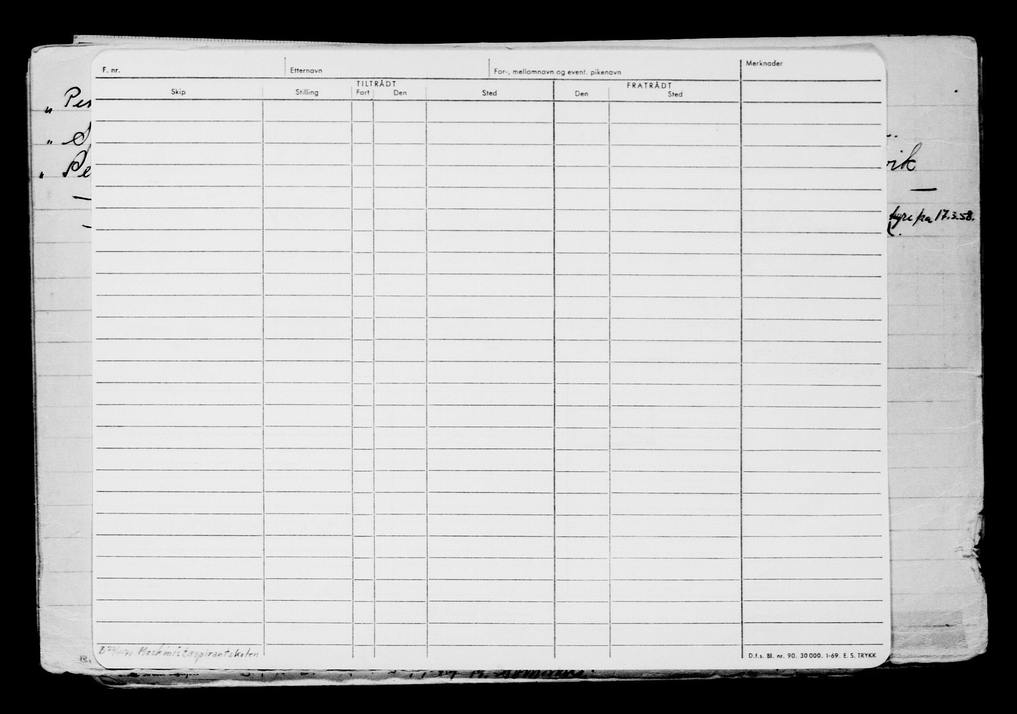 Direktoratet for sjømenn, AV/RA-S-3545/G/Gb/L0137: Hovedkort, 1916, s. 170