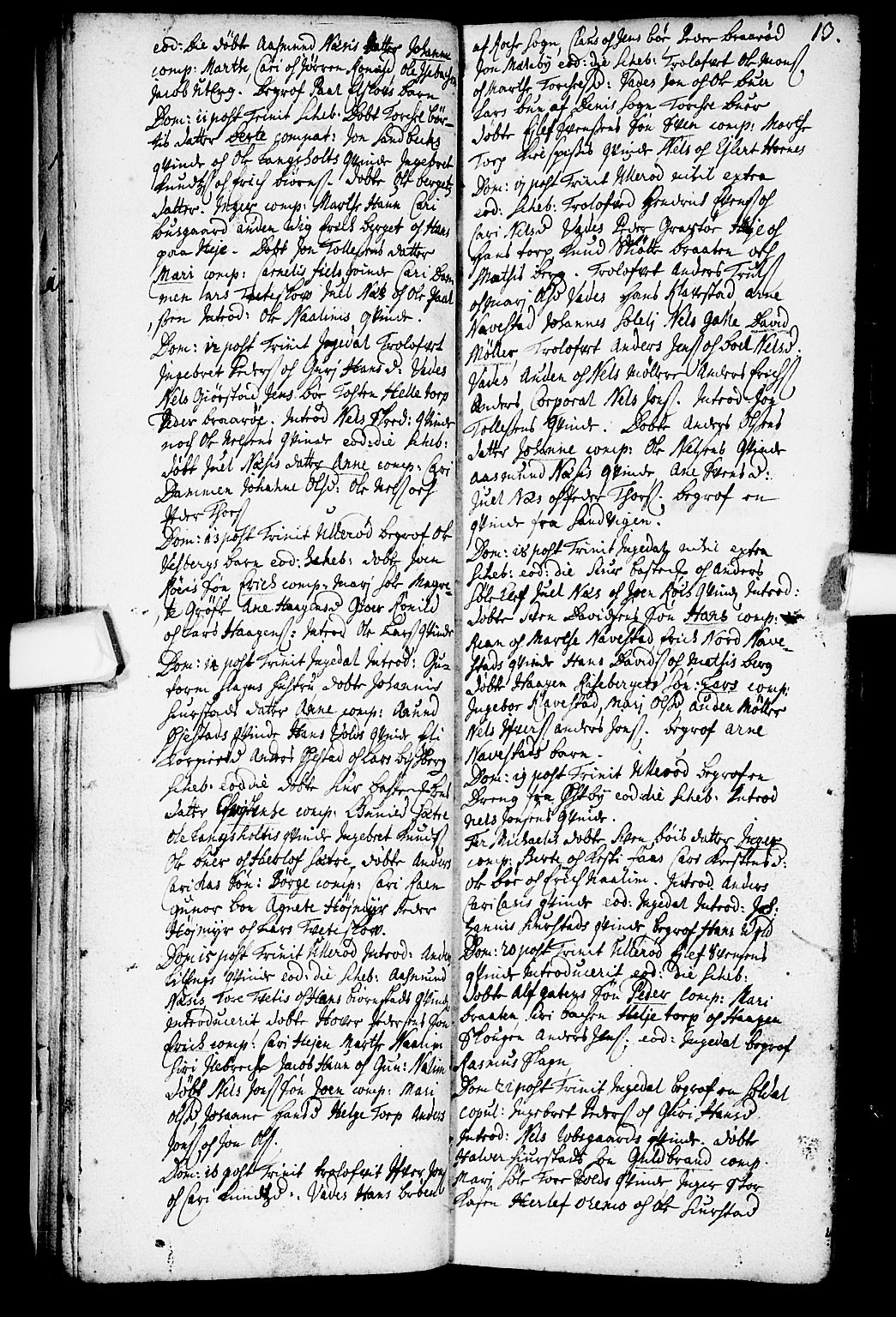 Skjeberg prestekontor Kirkebøker, AV/SAO-A-10923/F/Fa/L0001: Ministerialbok nr. I 1, 1702-1725, s. 13