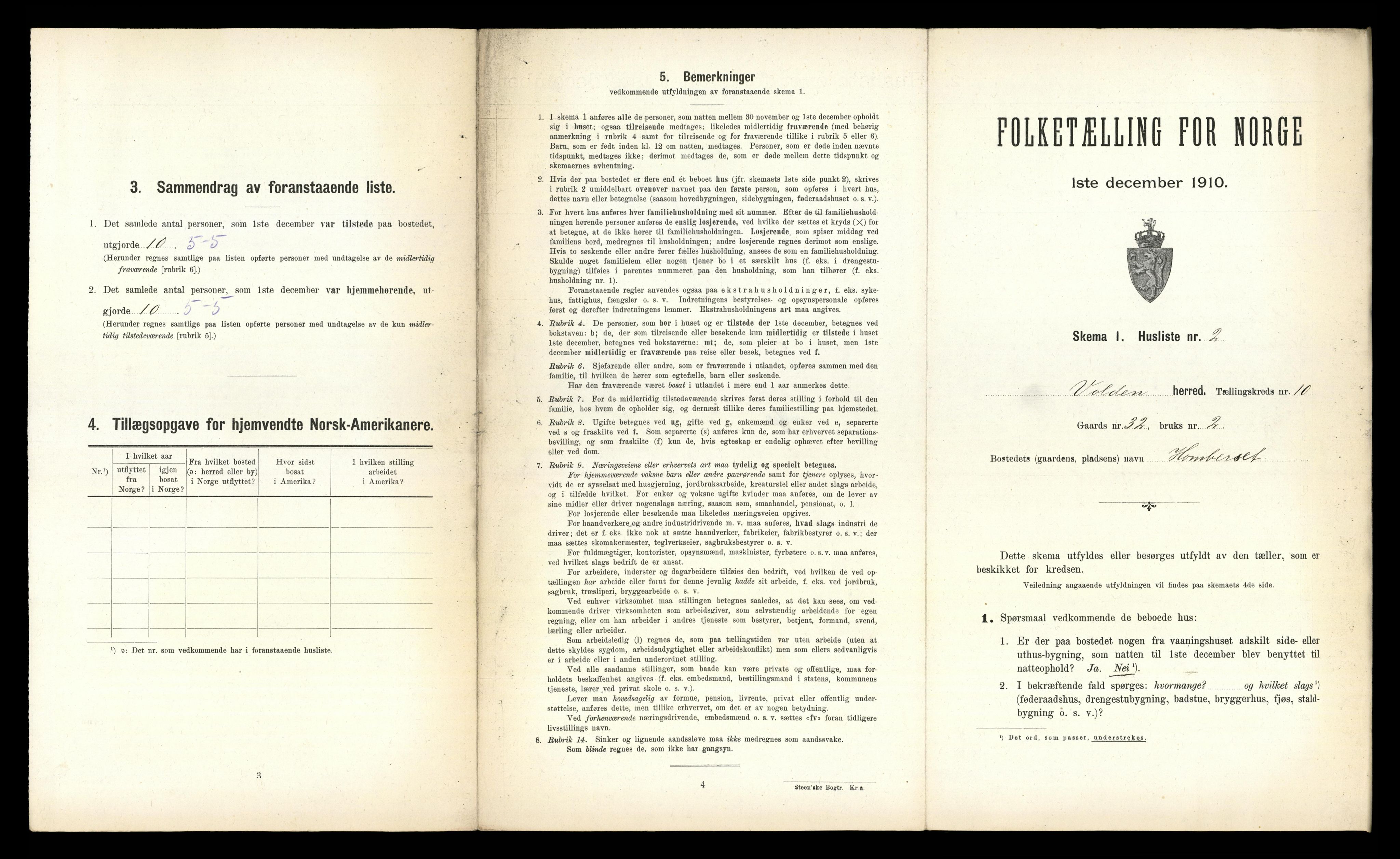 RA, Folketelling 1910 for 1519 Volda herred, 1910, s. 802