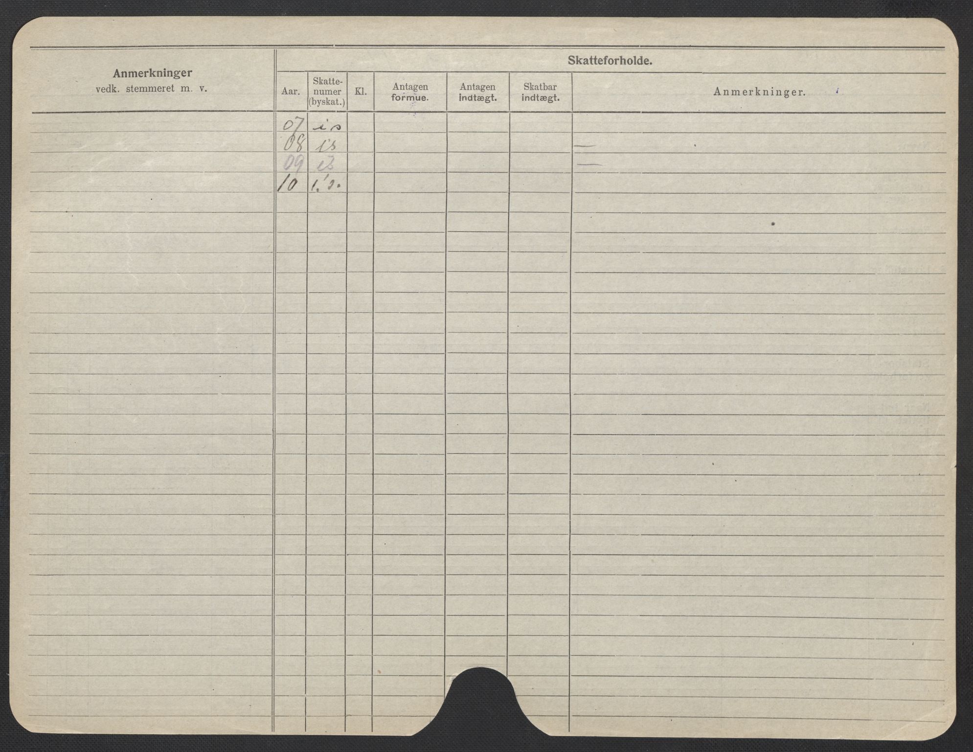 Oslo folkeregister, Registerkort, AV/SAO-A-11715/F/Fa/Fac/L0025: Kvinner, 1906-1914, s. 921b