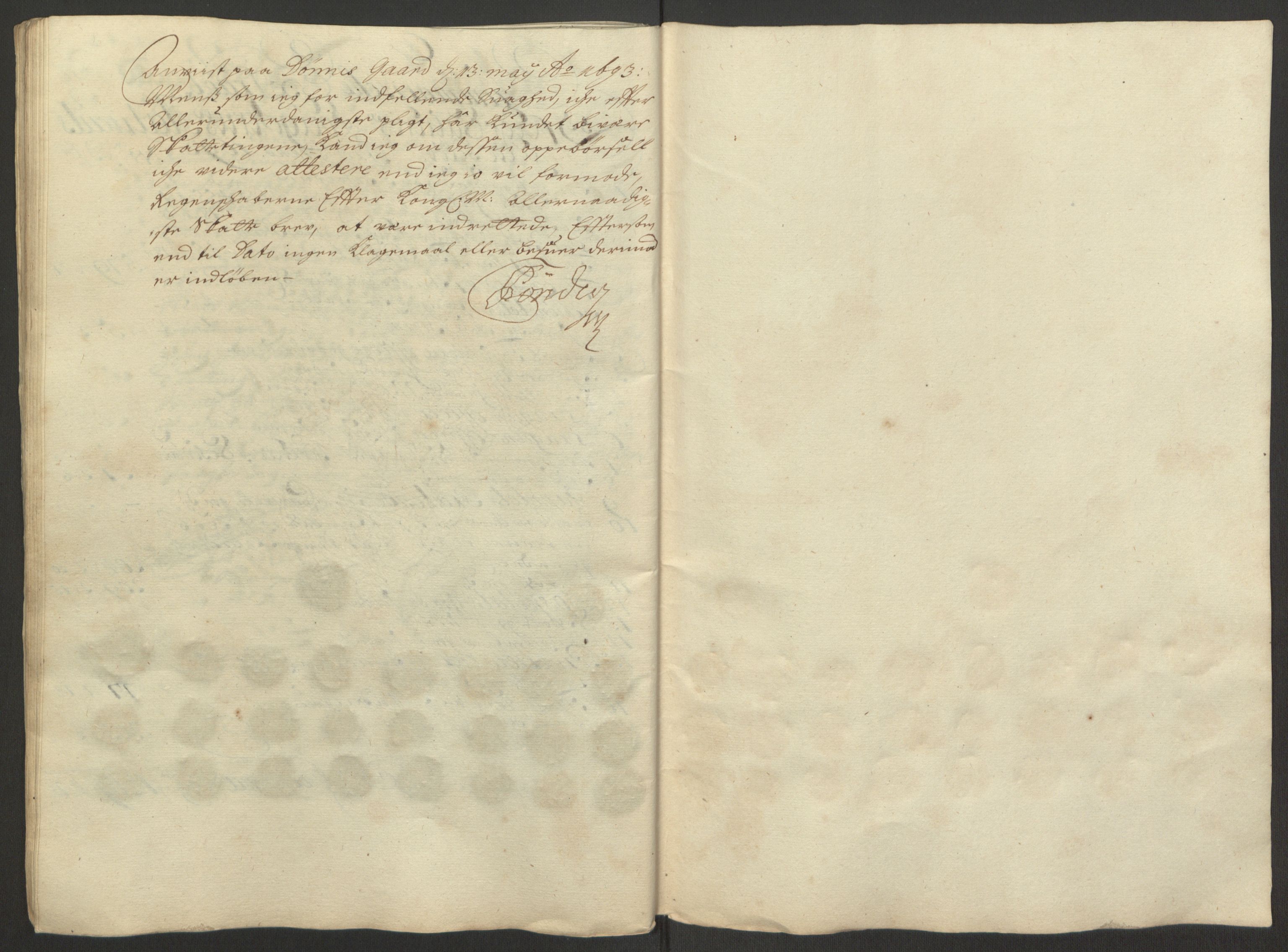 Rentekammeret inntil 1814, Reviderte regnskaper, Fogderegnskap, RA/EA-4092/R66/L4577: Fogderegnskap Salten, 1691-1693, s. 163
