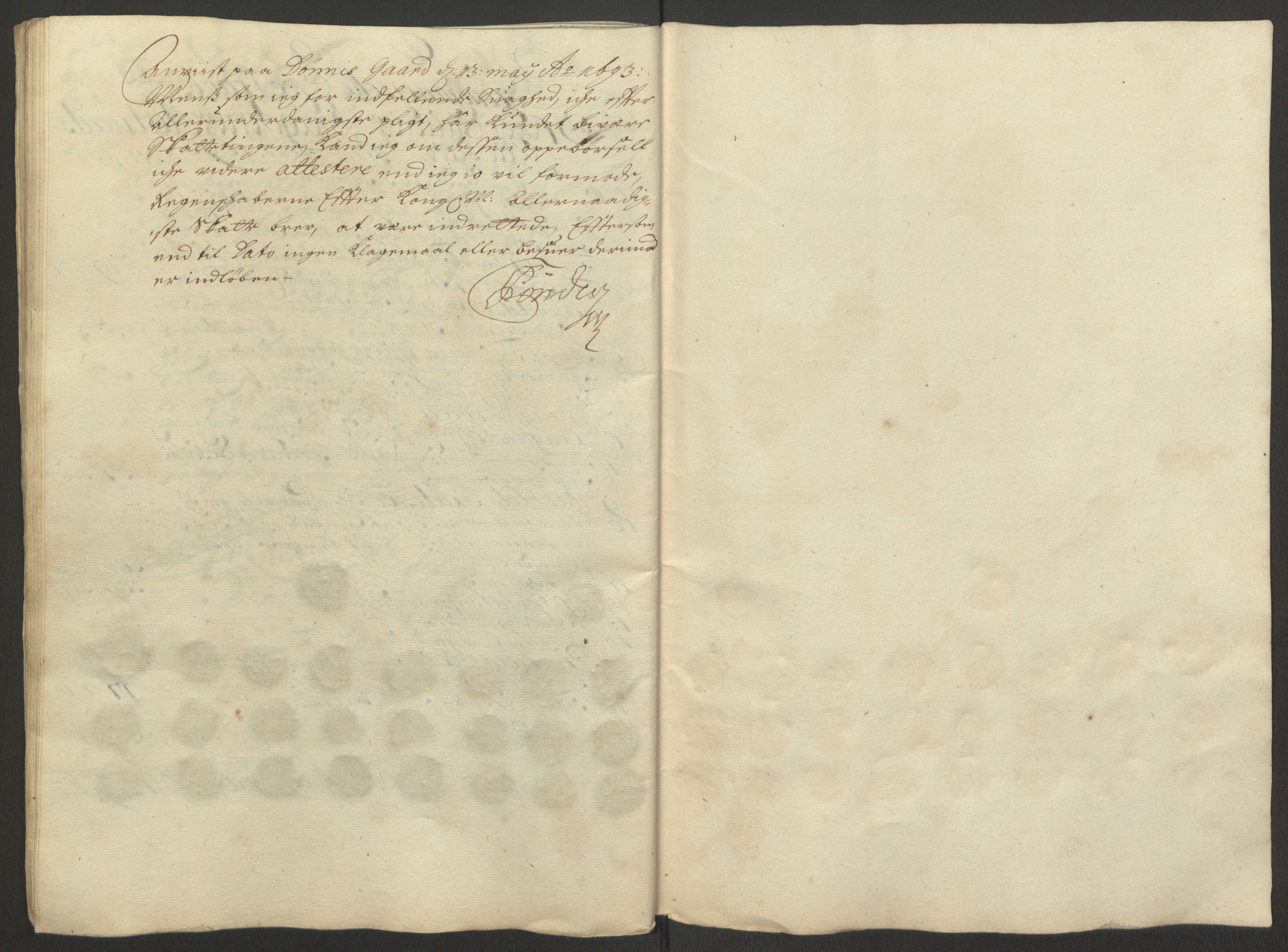 Rentekammeret inntil 1814, Reviderte regnskaper, Fogderegnskap, AV/RA-EA-4092/R66/L4577: Fogderegnskap Salten, 1691-1693, s. 163
