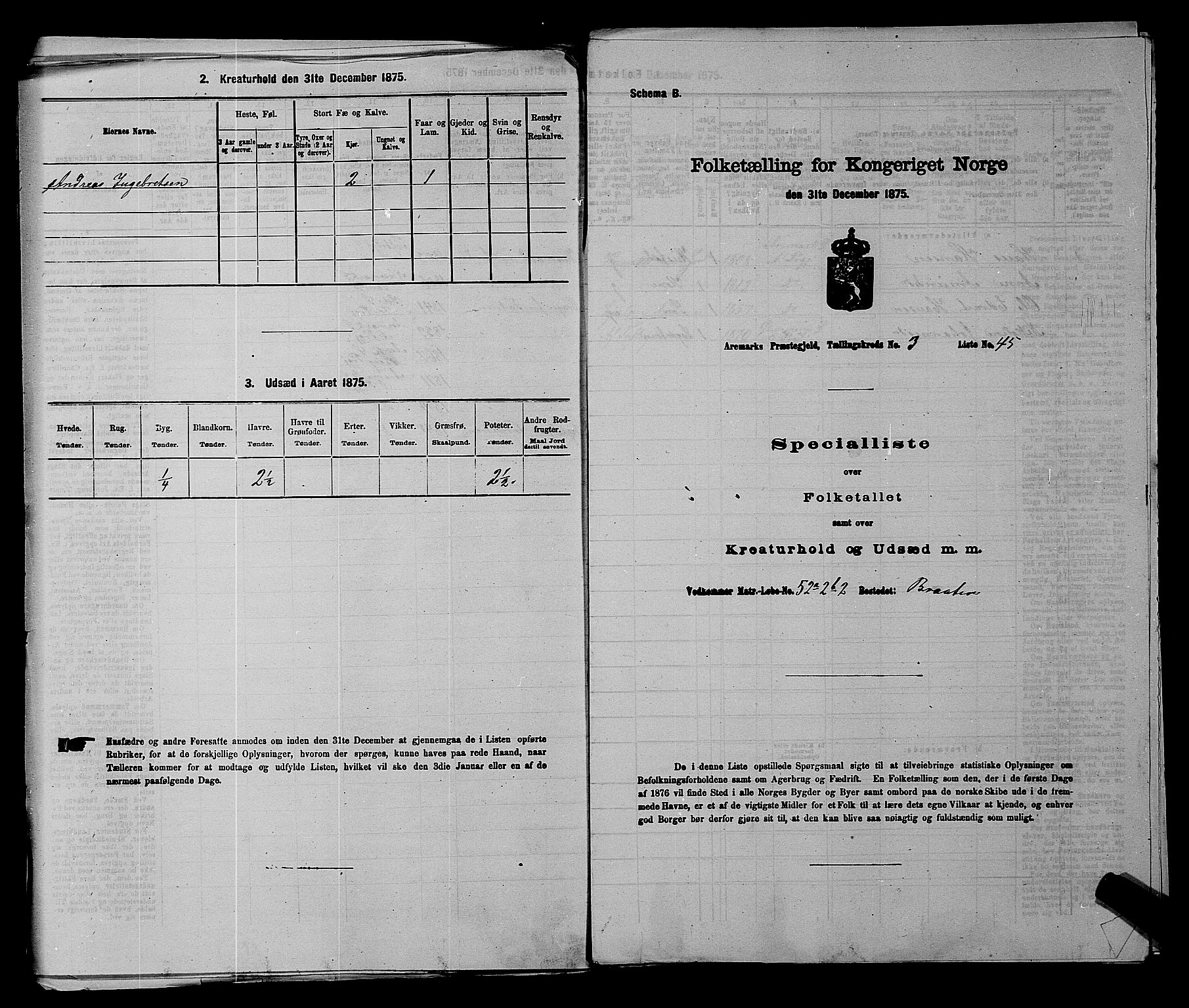 RA, Folketelling 1875 for 0118P Aremark prestegjeld, 1875, s. 480