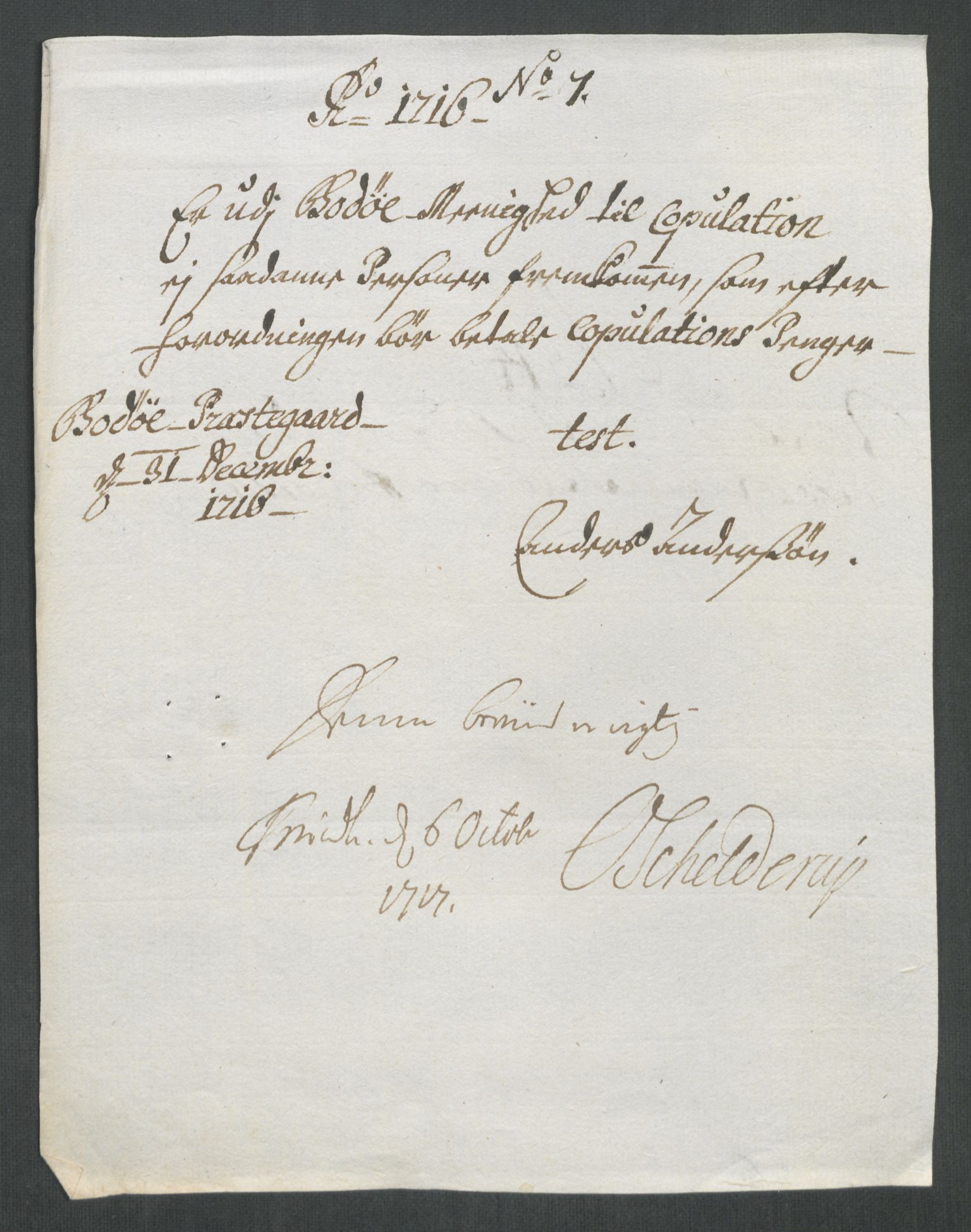 Rentekammeret inntil 1814, Reviderte regnskaper, Fogderegnskap, RA/EA-4092/R66/L4586: Fogderegnskap Salten, 1716, s. 116