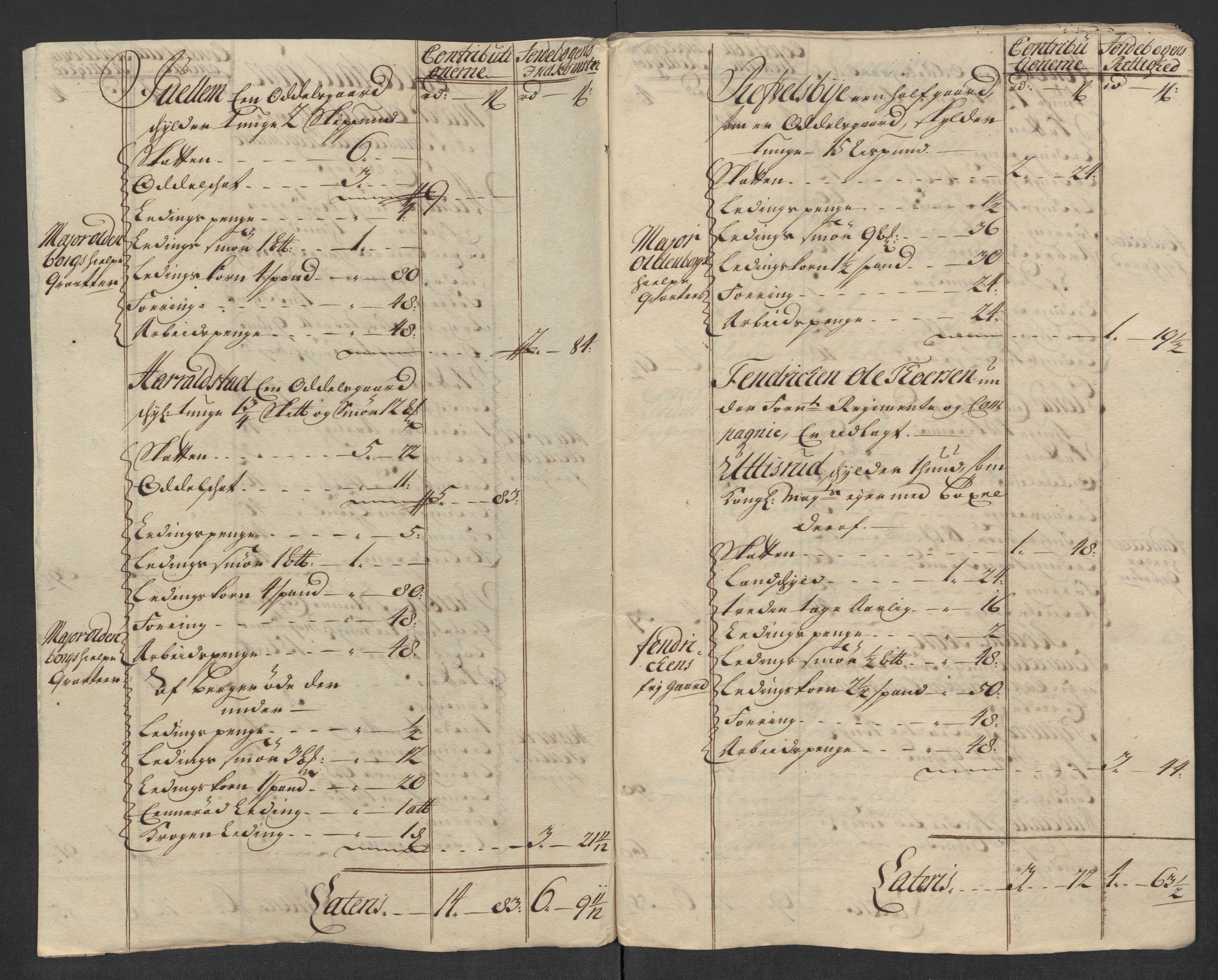 Rentekammeret inntil 1814, Reviderte regnskaper, Fogderegnskap, AV/RA-EA-4092/R07/L0313: Fogderegnskap Rakkestad, Heggen og Frøland, 1717, s. 453