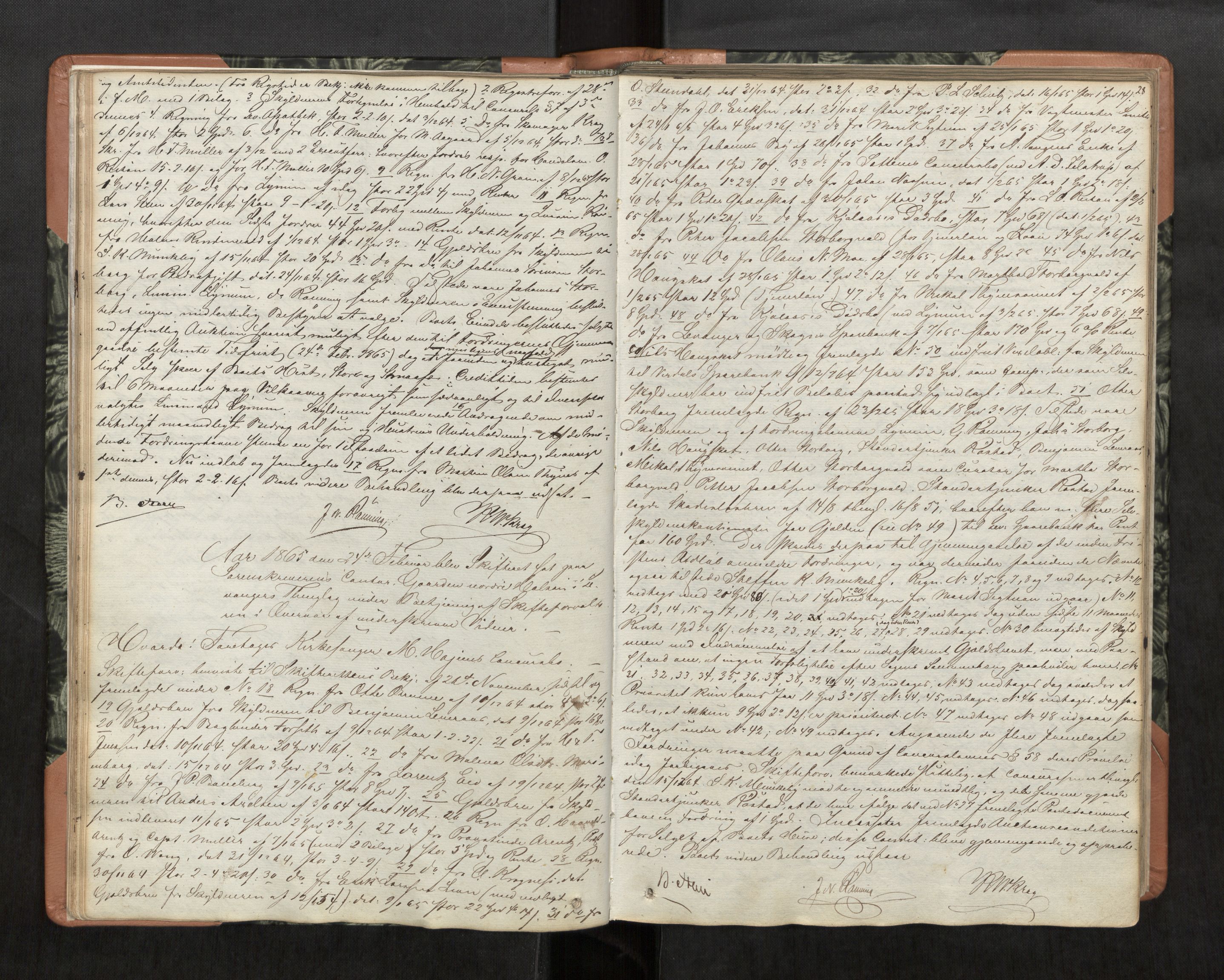 Stjør- og Verdal sorenskriveri, AV/SAT-A-4167/1/3/3B/L0007: Skifteforhandlingsprotokoll, 1855-1909, s. 28
