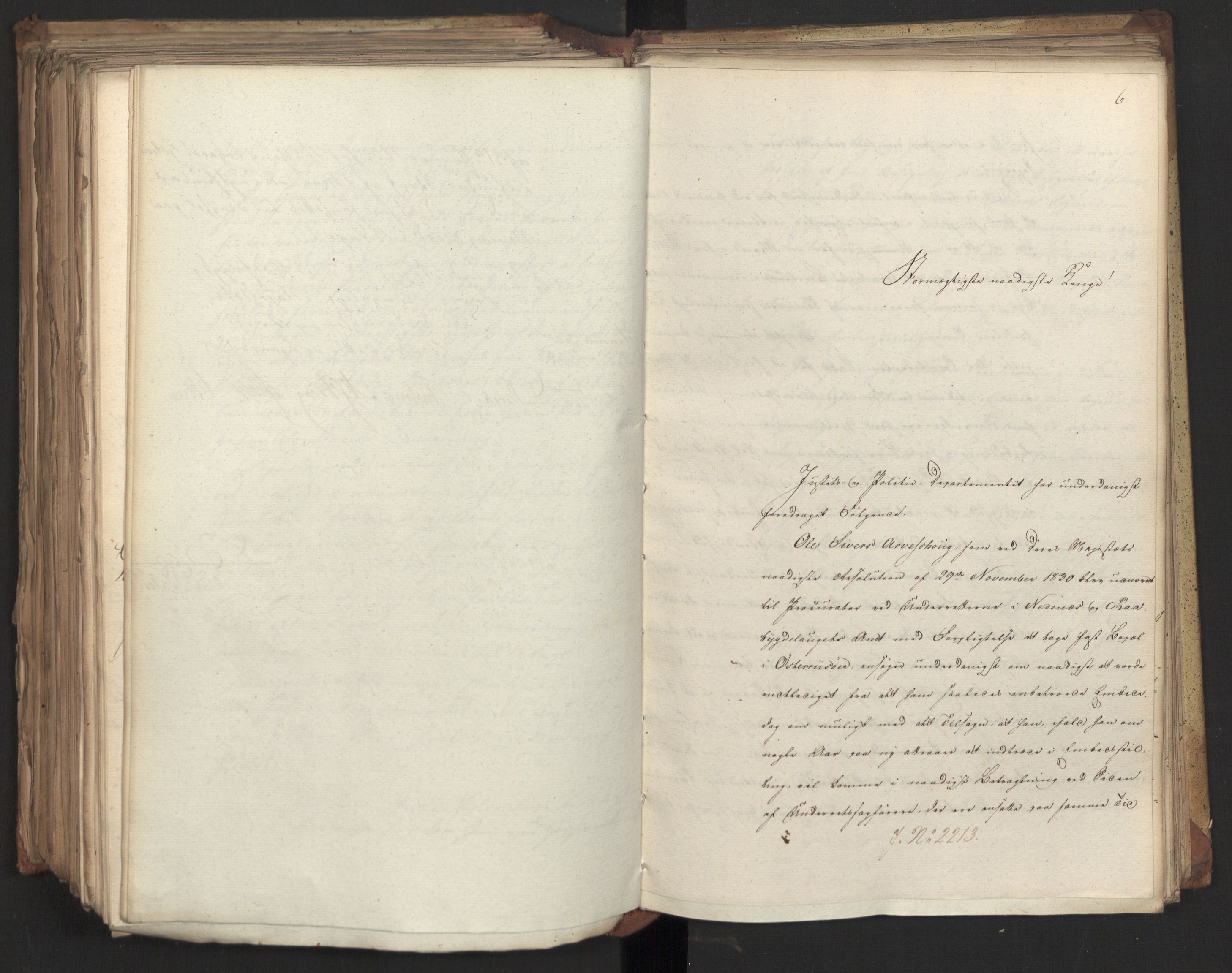 Statsrådsavdelingen i Stockholm, AV/RA-S-1003/D/Da/L0077: Regjeringsinnstillinger nr. 2100-2259, 1832, s. 440