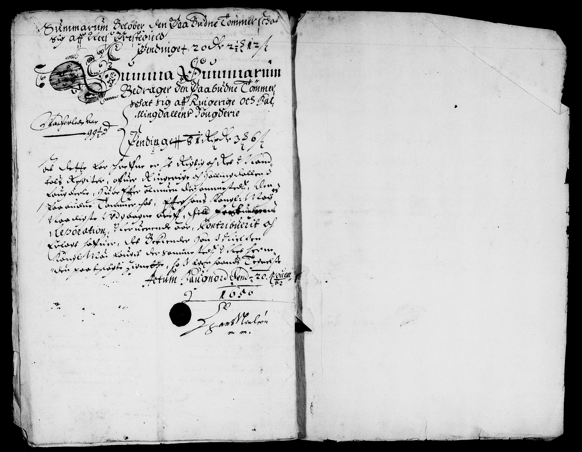 Rentekammeret inntil 1814, Reviderte regnskaper, Lensregnskaper, AV/RA-EA-5023/R/Rb/Rba/L0238: Akershus len, 1656-1657