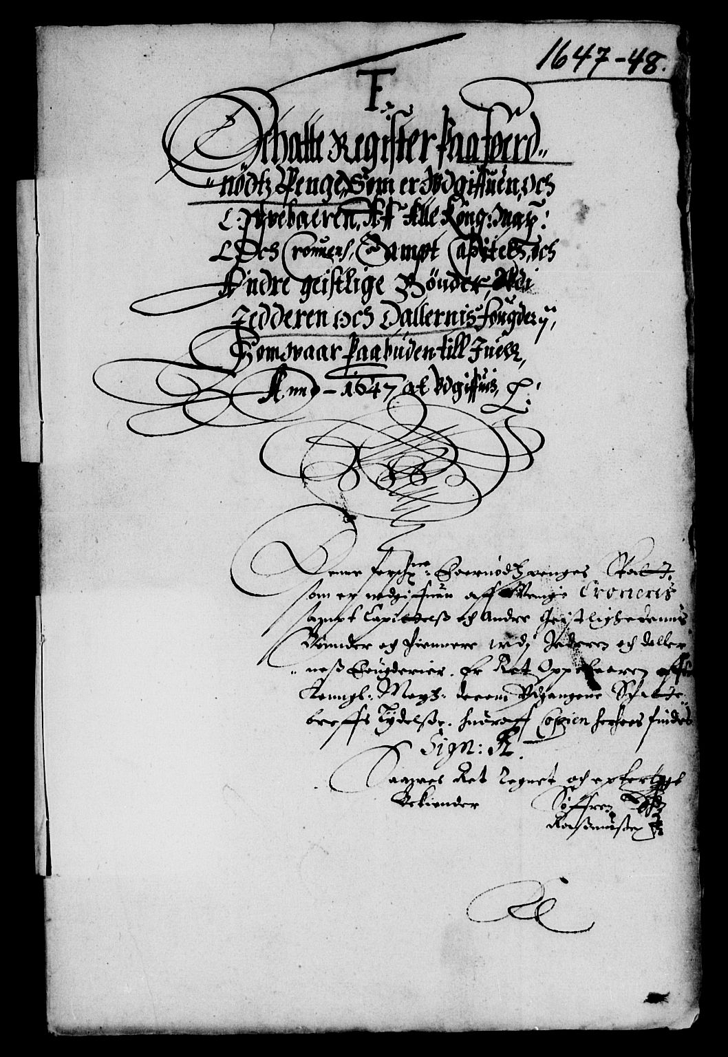 Rentekammeret inntil 1814, Reviderte regnskaper, Lensregnskaper, AV/RA-EA-5023/R/Rb/Rbs/L0031: Stavanger len, 1646-1649