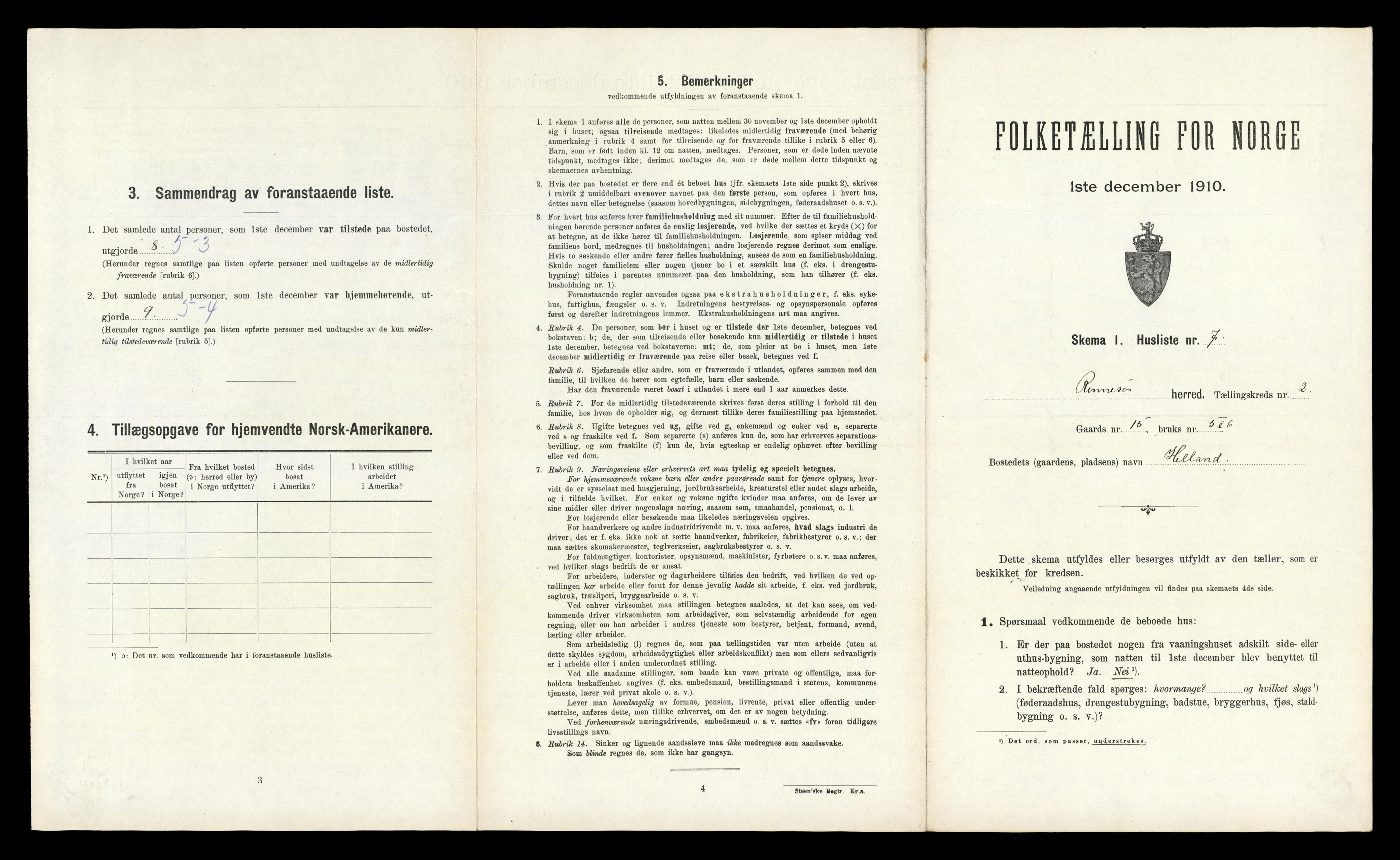 RA, Folketelling 1910 for 1142 Rennesøy herred, 1910, s. 127