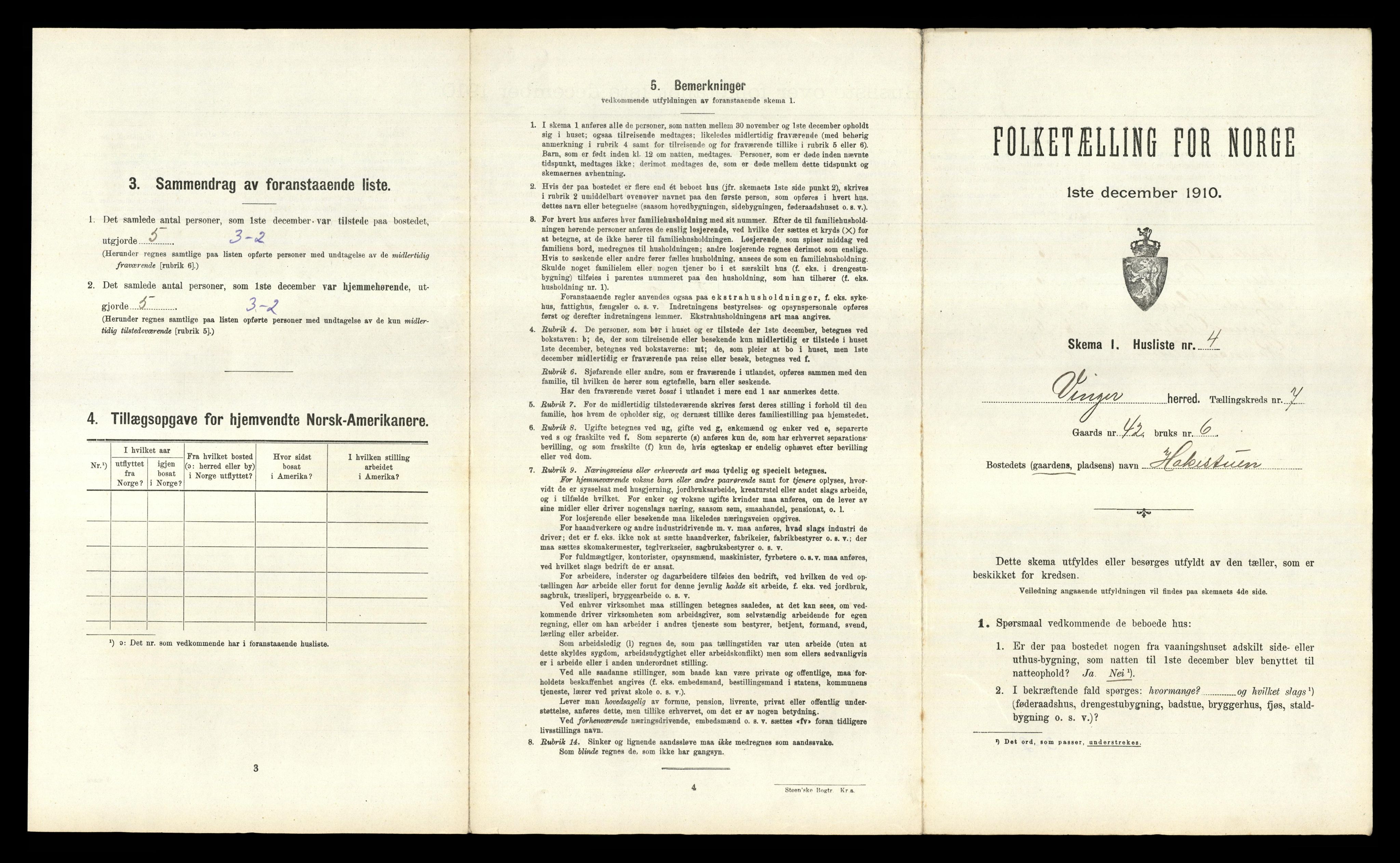 RA, Folketelling 1910 for 0421 Vinger herred, 1910, s. 783
