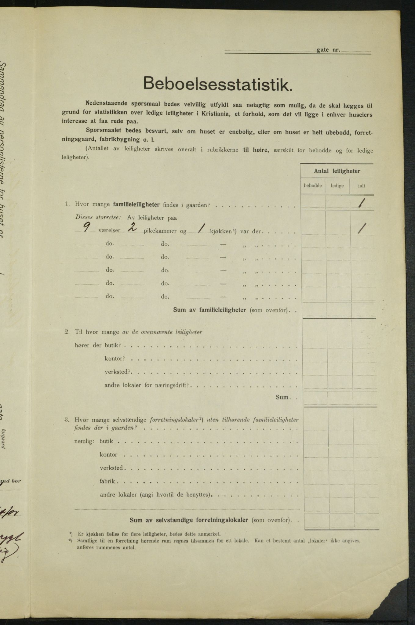 OBA, Kommunal folketelling 1.2.1915 for Kristiania, 1915, s. 26527