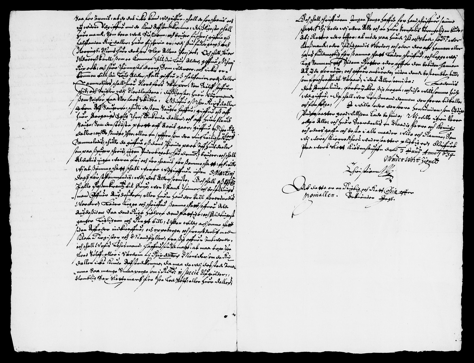 Rentekammeret inntil 1814, Reviderte regnskaper, Lensregnskaper, AV/RA-EA-5023/R/Rb/Rbq/L0023: Nedenes len. Mandals len. Råbyggelag., 1633-1635