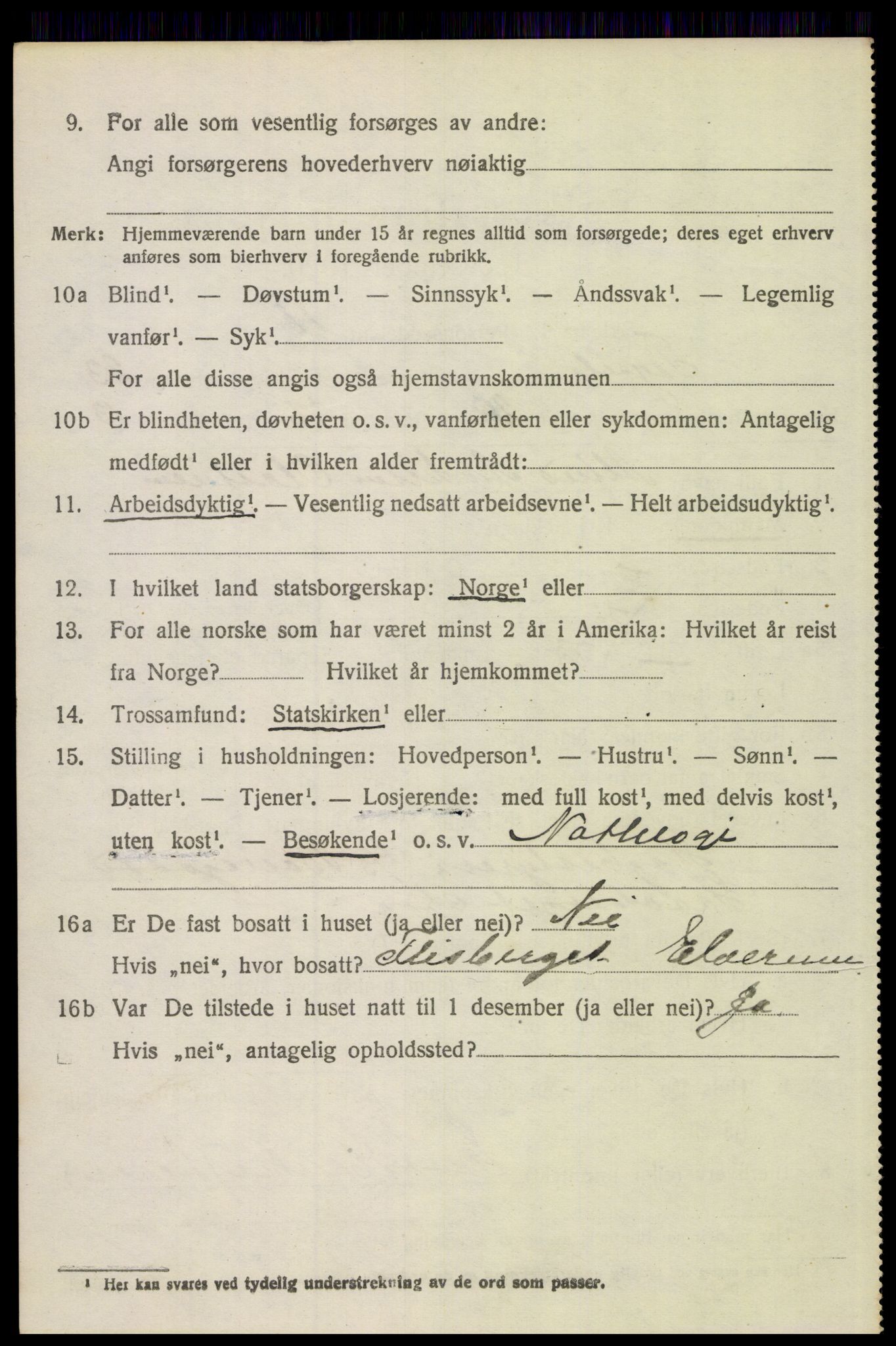 SAH, Folketelling 1920 for 0428 Trysil herred, 1920, s. 15208