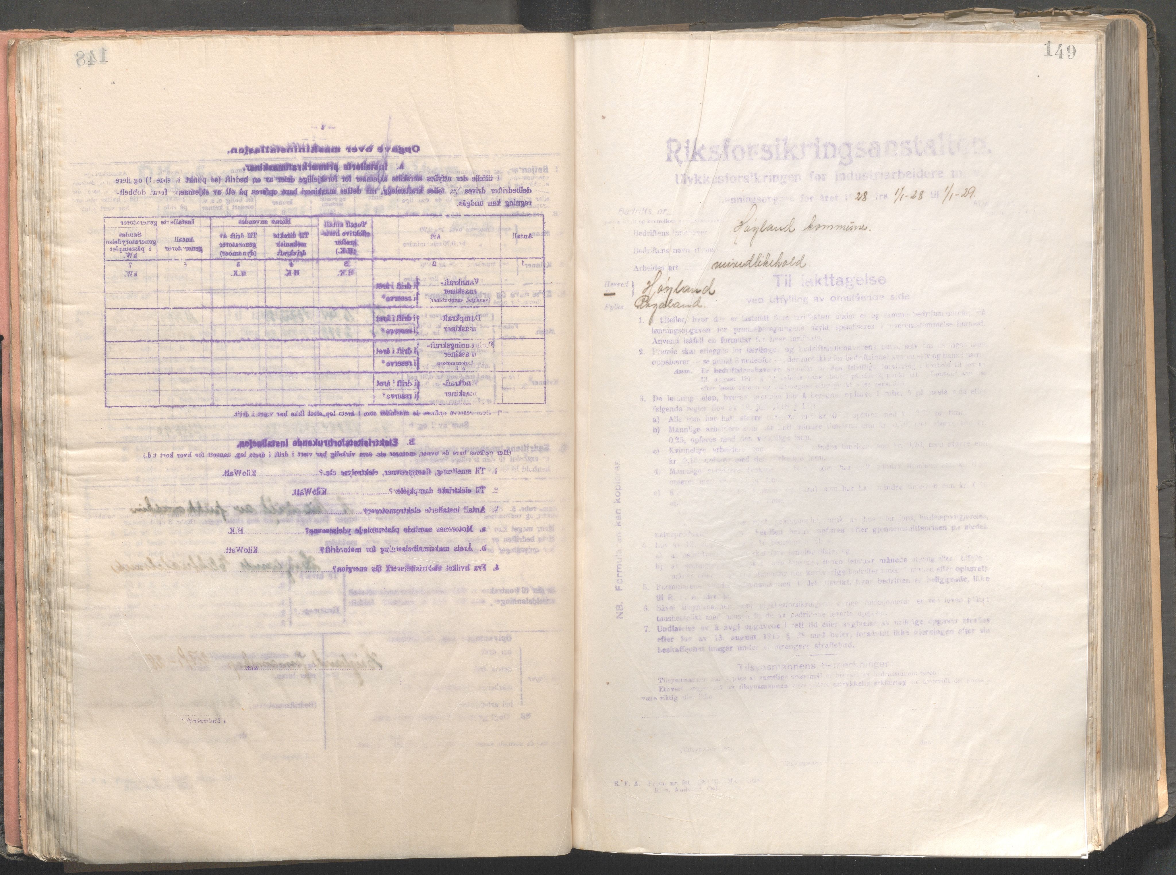 Høyland kommune - Formannskapet, IKAR/K-100046/B/L0004: Kopibok, 1916-1917, s. 149