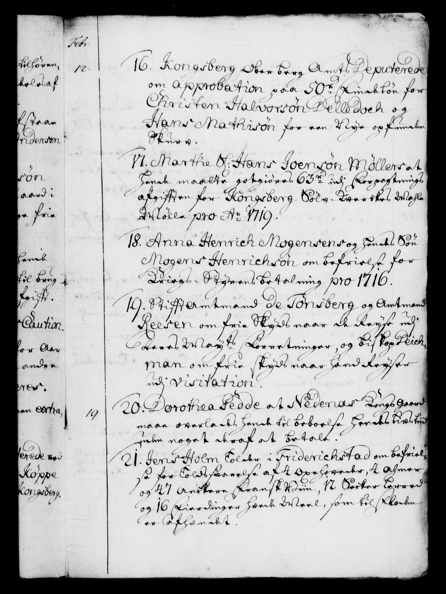 Rentekammeret, Kammerkanselliet, RA/EA-3111/G/Gf/Gfb/L0001: Register til norske relasjons- og resolusjonsprotokoller (merket RK 52.96), 1720-1749, s. 134