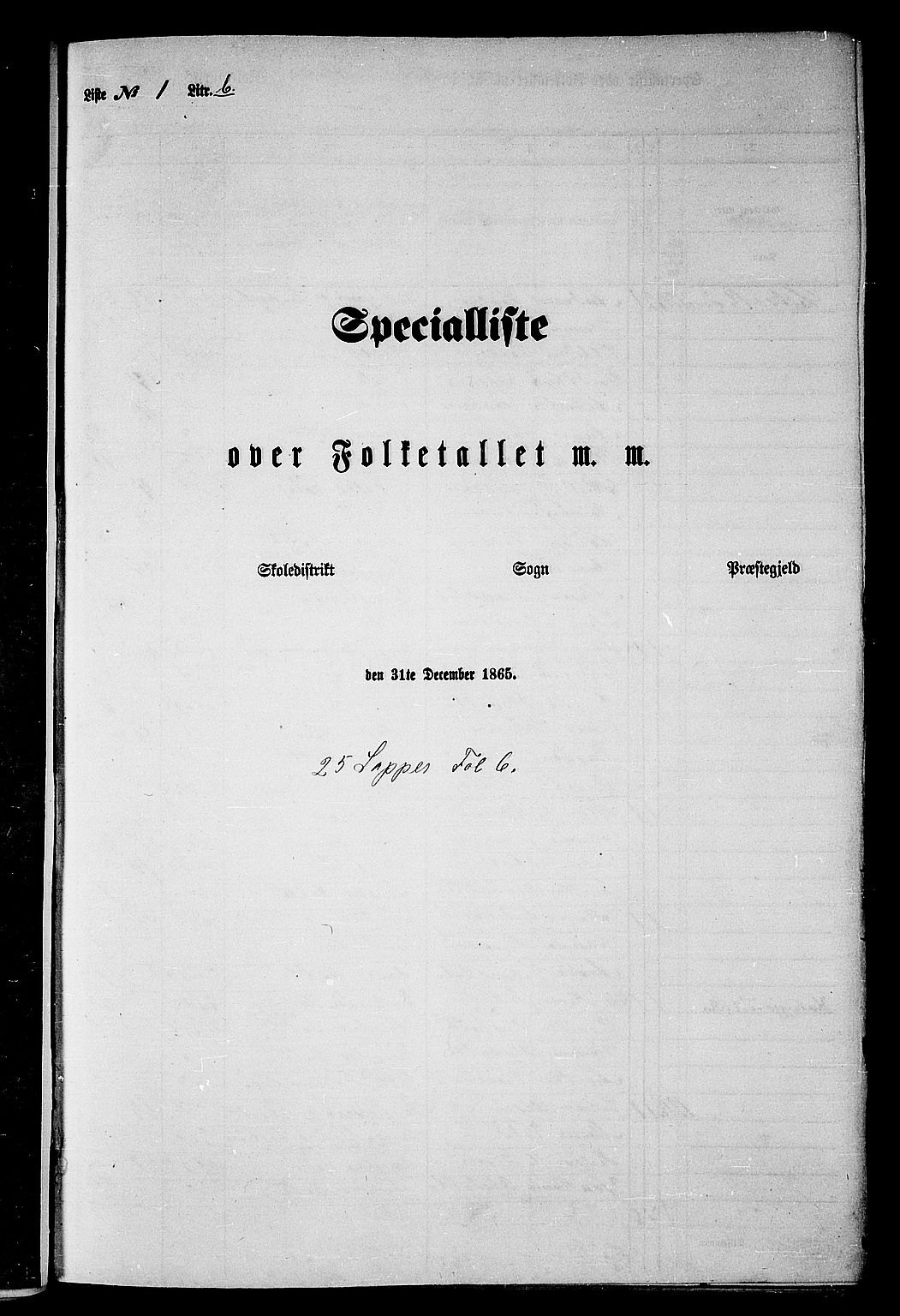 RA, Folketelling 1865 for 1842P Skjerstad prestegjeld, 1865, s. 28