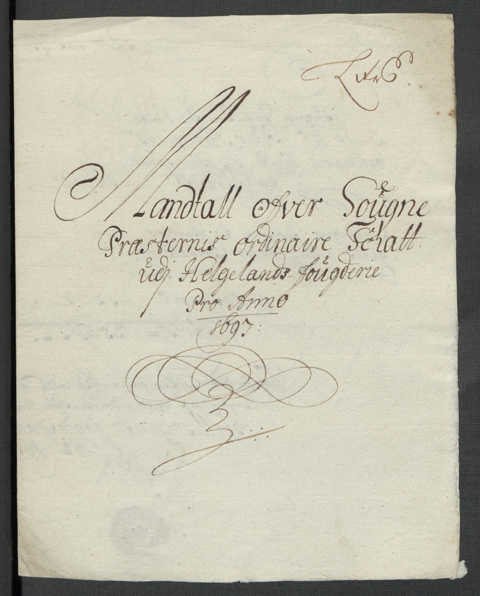 Rentekammeret inntil 1814, Reviderte regnskaper, Fogderegnskap, RA/EA-4092/R65/L4506: Fogderegnskap Helgeland, 1697-1698, s. 108