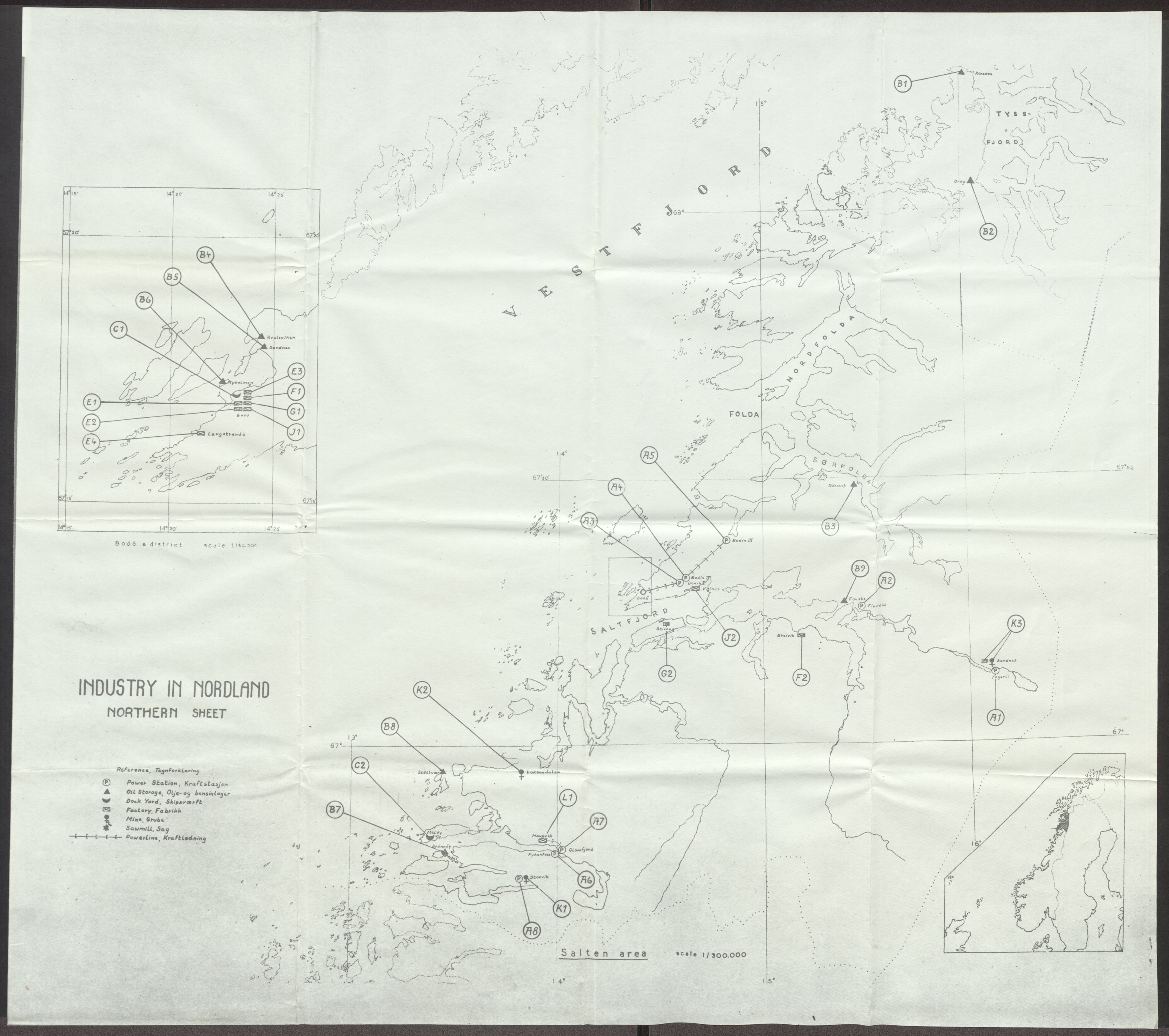 Forsvaret, Forsvarets overkommando II, AV/RA-RAFA-3915/D/Dd/L0012: Nordland II, 1942-1944, s. 307