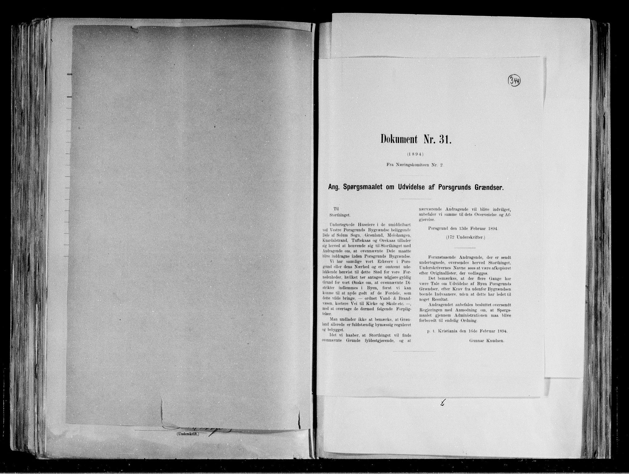 RA, Folketelling 1891 for 0805 Porsgrunn kjøpstad, 1891, s. 5