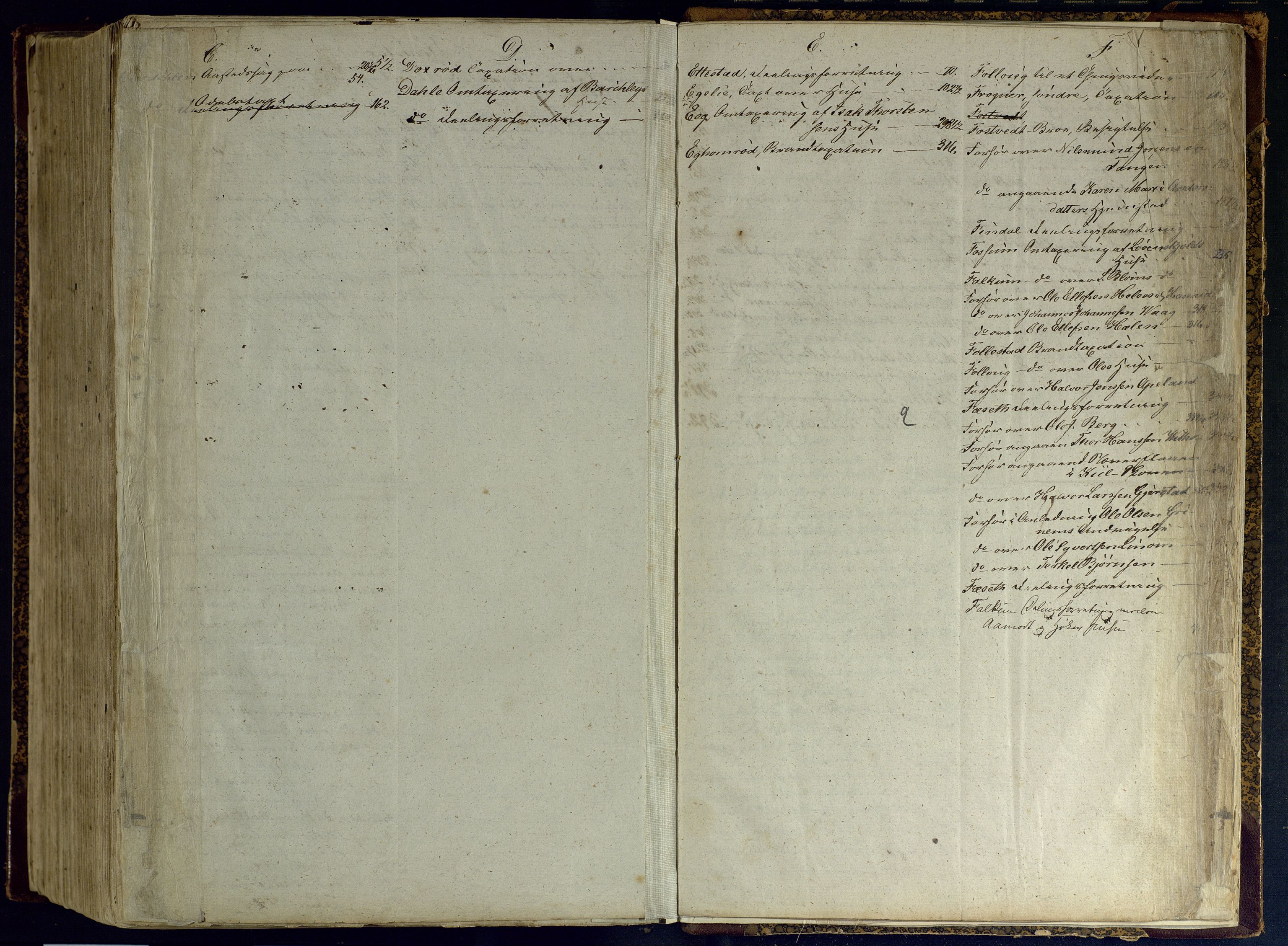 Bamble sorenskriveri, SAKO/A-214/F/Fc/Fca/L0003: Ekstrarettsprotokoll, 1834-1838
