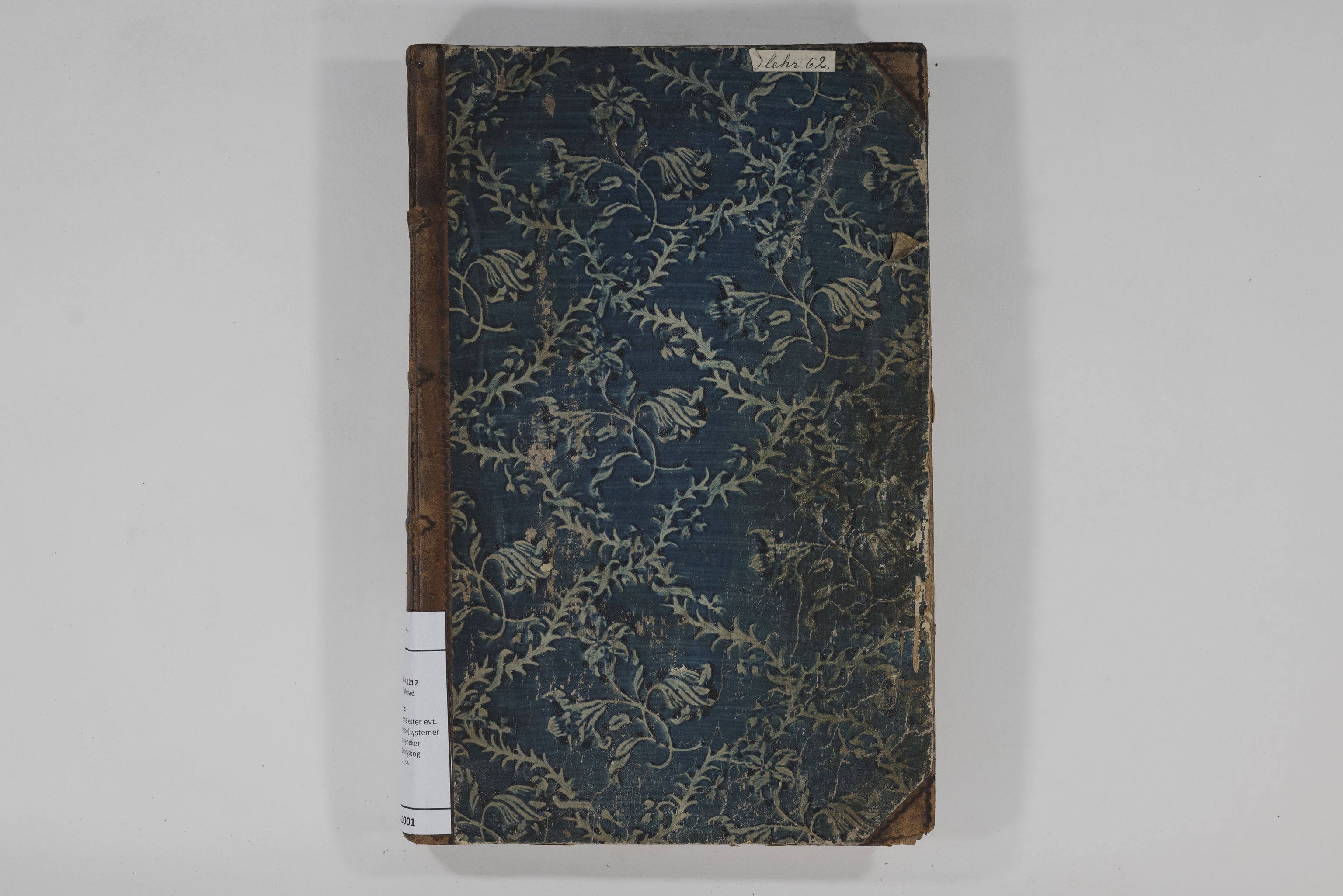 Blehr/ Kjellestad, TEMU/TGM-A-1212/E/Ed/L0001: Skibningsbog, 1781-1790, s. 1