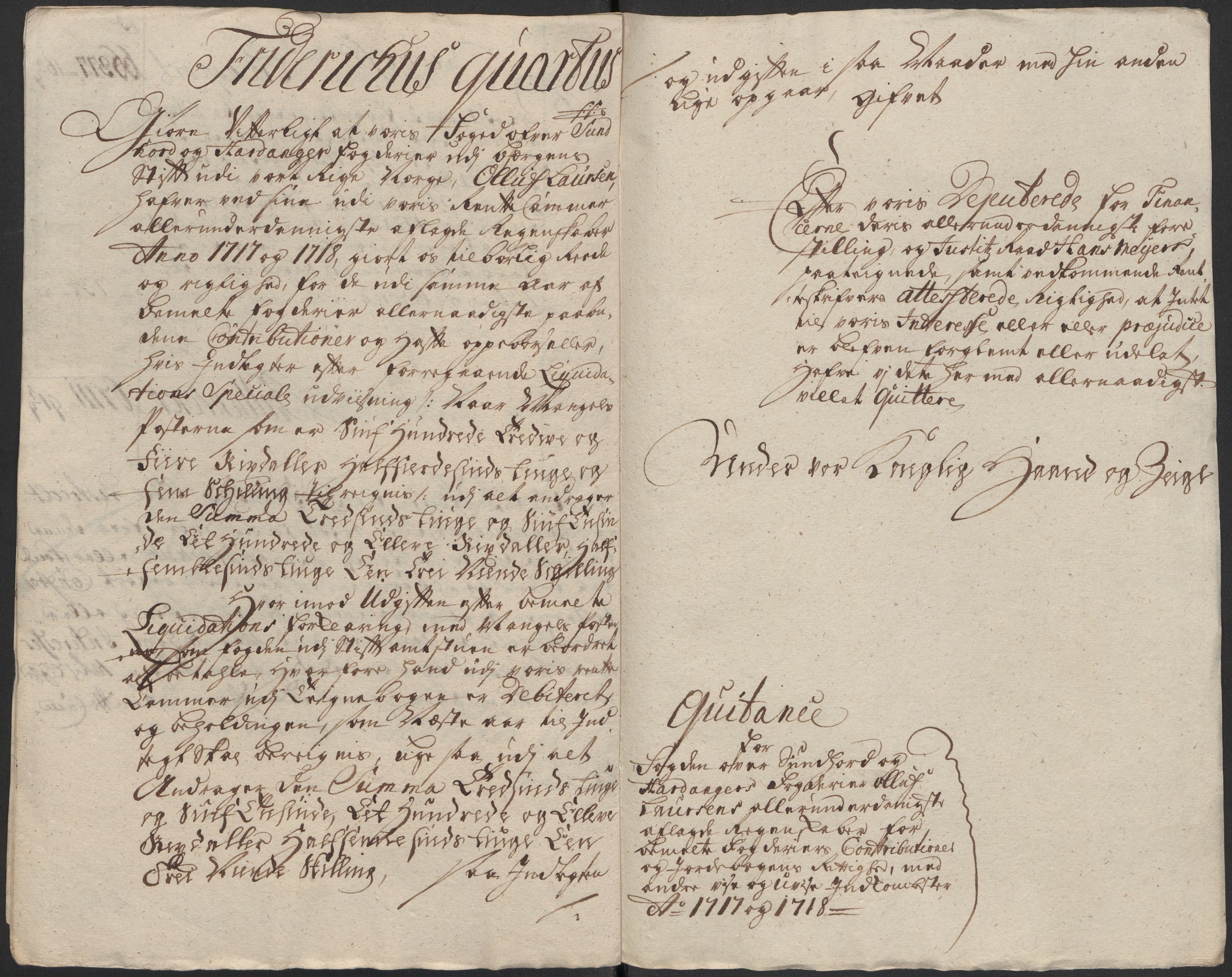 Rentekammeret inntil 1814, Reviderte regnskaper, Fogderegnskap, AV/RA-EA-4092/R48/L2995: Fogderegnskap Sunnhordland og Hardanger, 1718, s. 55