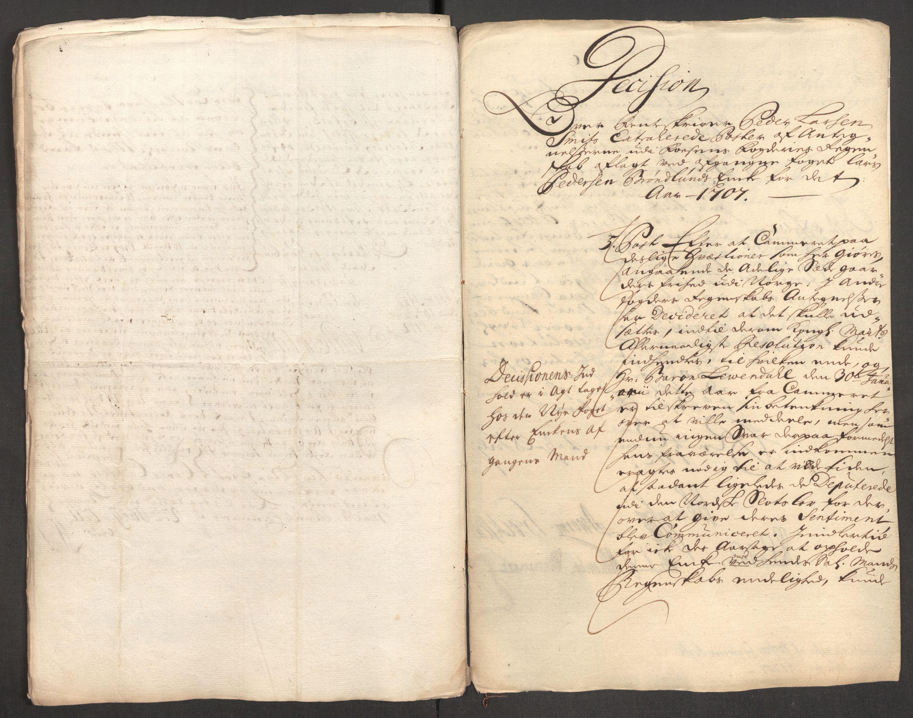 Rentekammeret inntil 1814, Reviderte regnskaper, Fogderegnskap, AV/RA-EA-4092/R57/L3857: Fogderegnskap Fosen, 1706-1707, s. 494