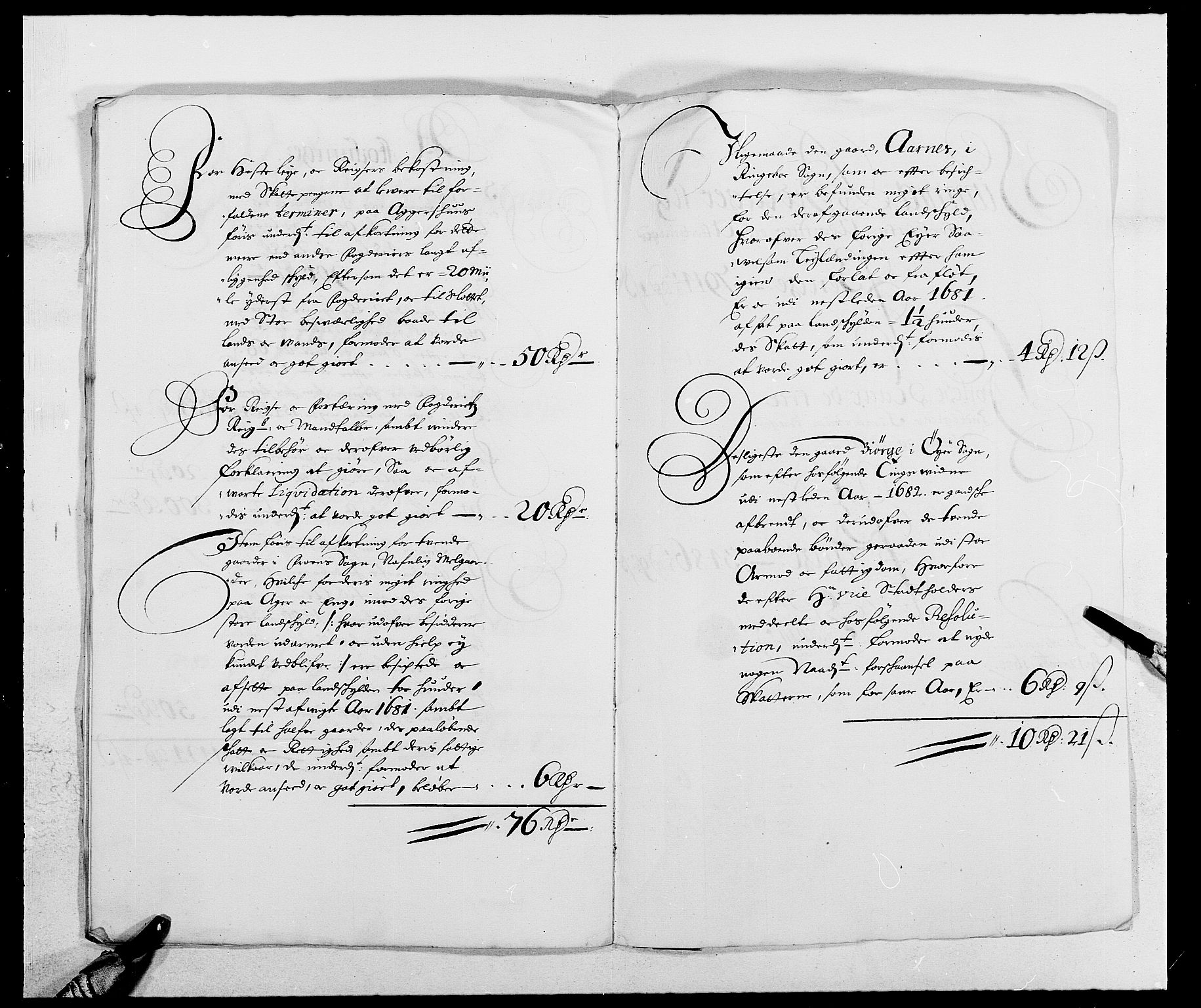 Rentekammeret inntil 1814, Reviderte regnskaper, Fogderegnskap, RA/EA-4092/R17/L1157: Fogderegnskap Gudbrandsdal, 1682-1689, s. 55