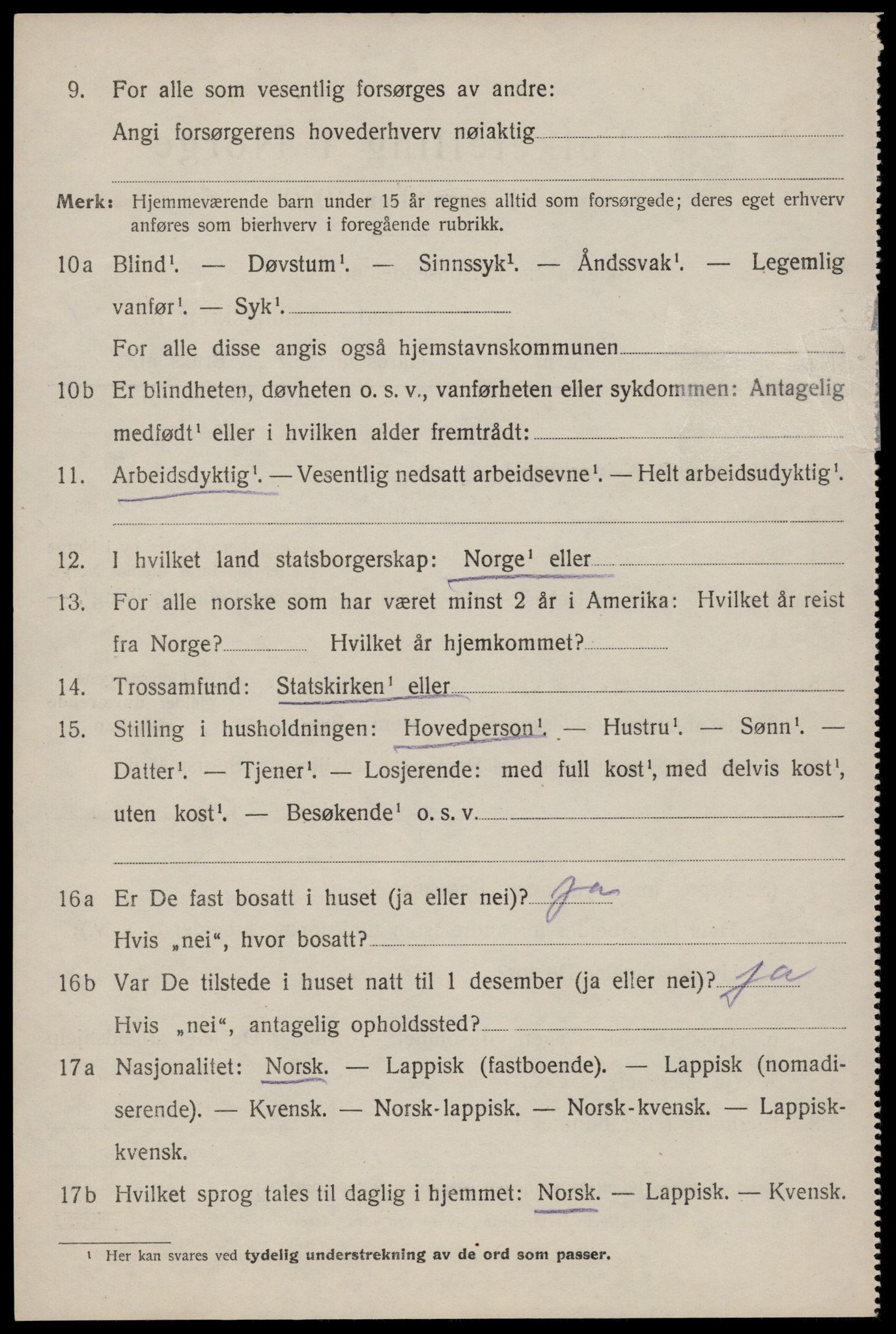 SAT, Folketelling 1920 for 1857 Værøy herred, 1920, s. 2880