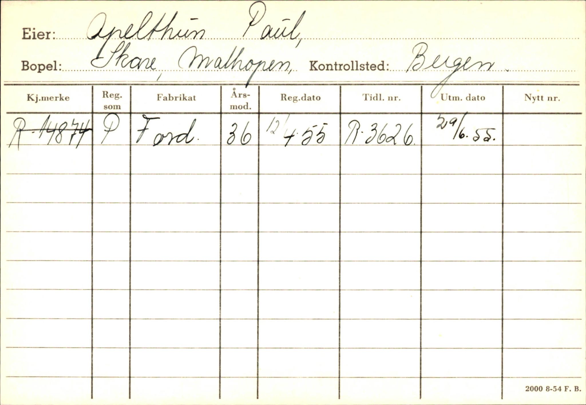 Statens vegvesen, Hordaland vegkontor, AV/SAB-A-5201/2/Ha/L0002: R-eierkort A, 1920-1971, s. 638