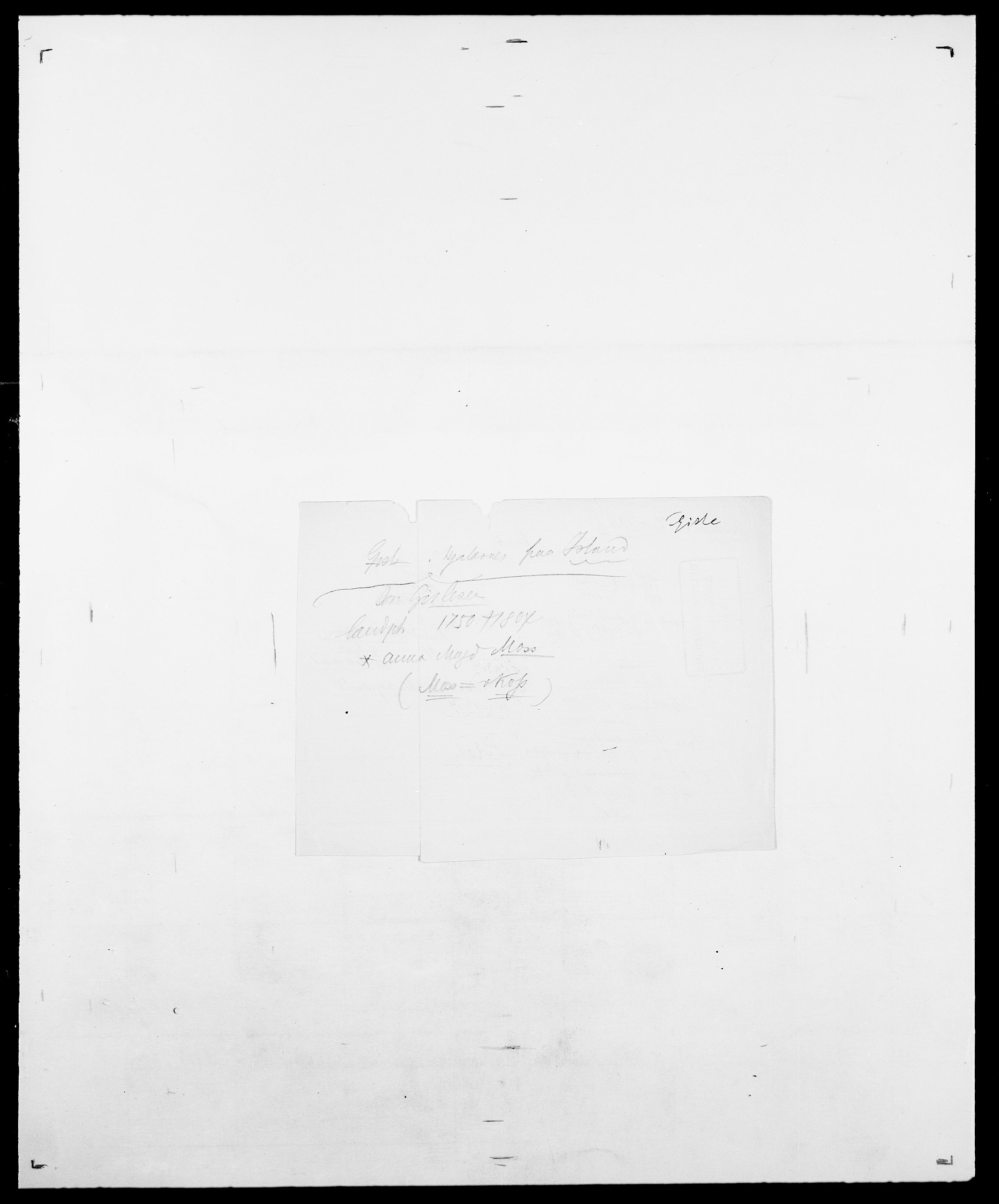 Delgobe, Charles Antoine - samling, SAO/PAO-0038/D/Da/L0014: Giebdhausen - Grip, s. 51