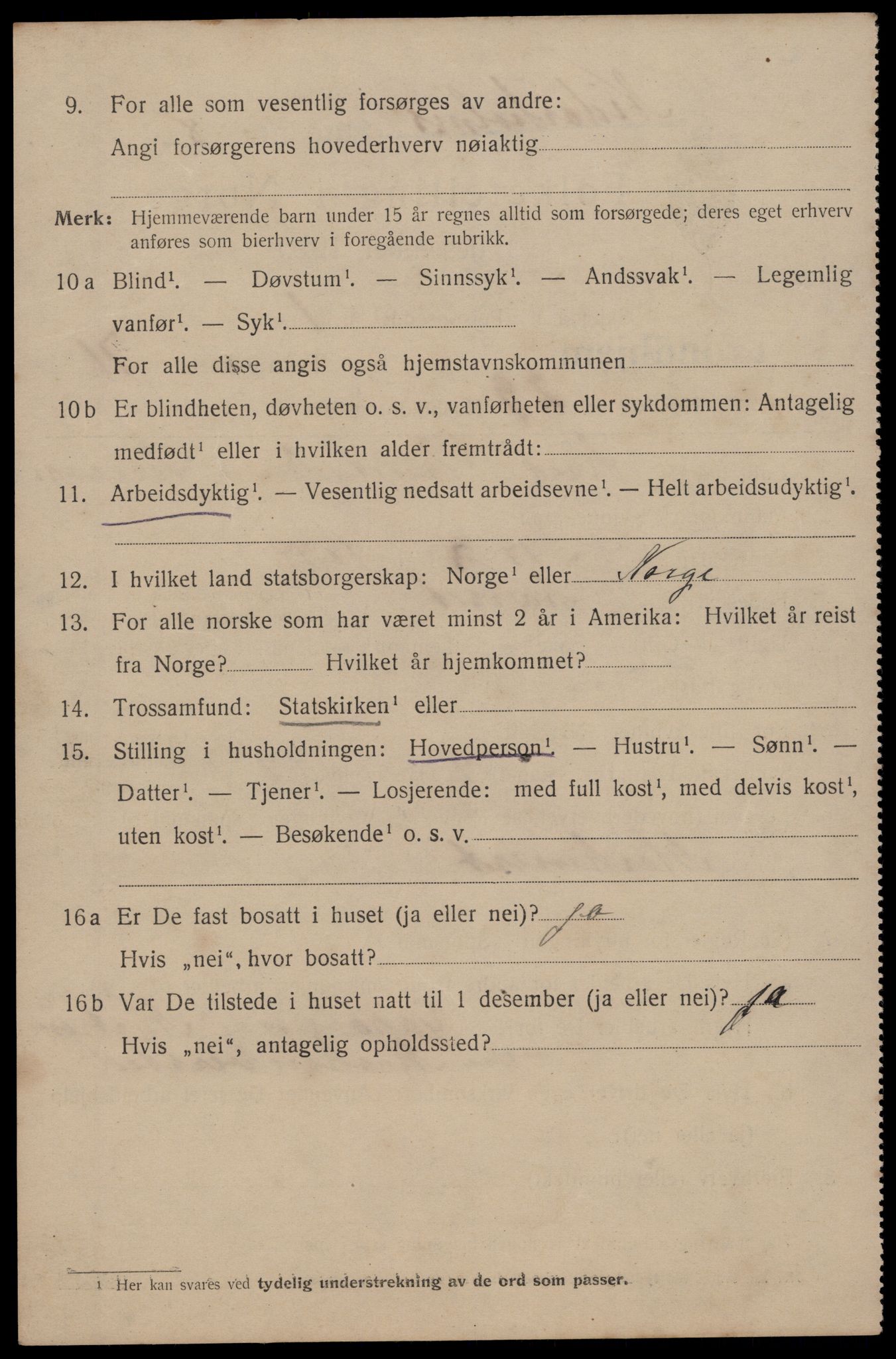 SAT, Folketelling 1920 for 1601 Trondheim kjøpstad, 1920, s. 141001