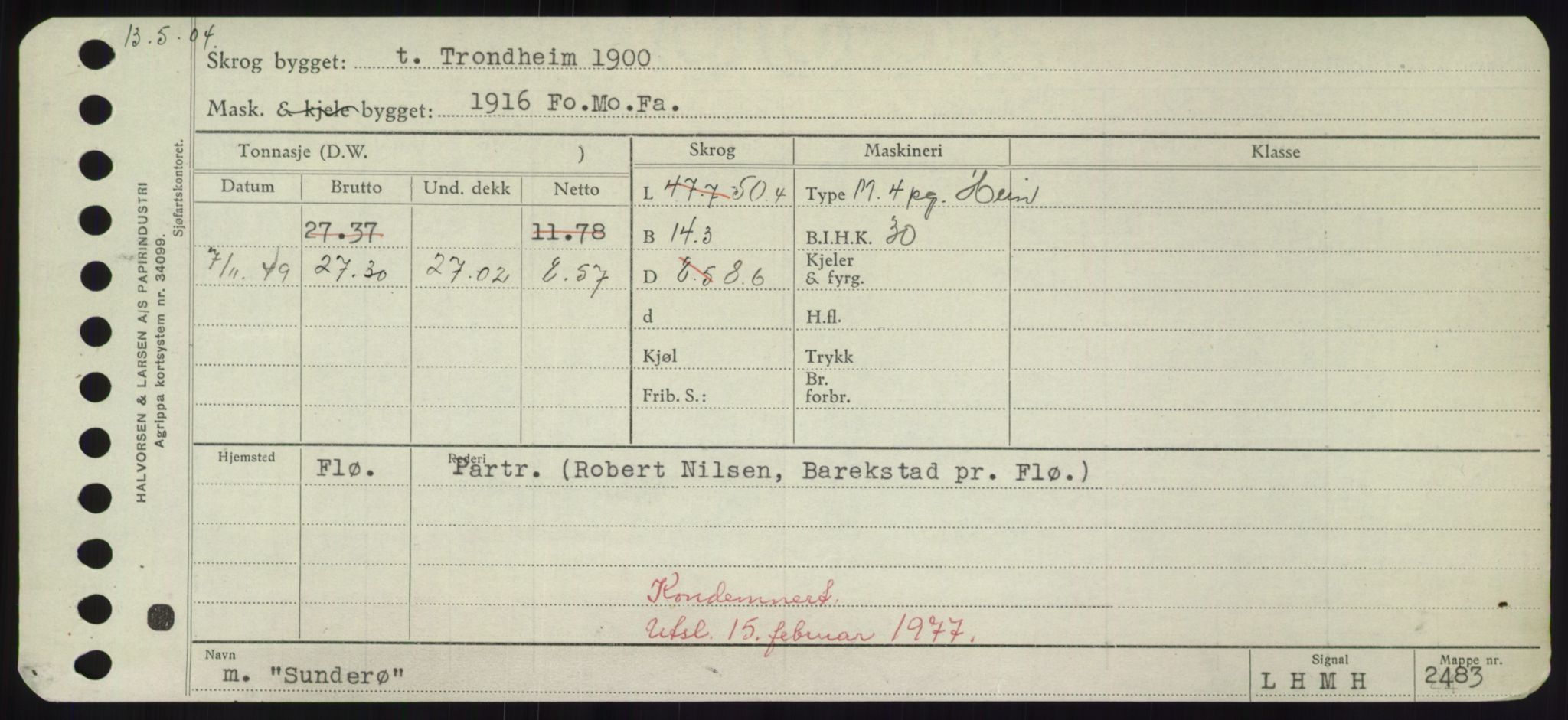 Sjøfartsdirektoratet med forløpere, Skipsmålingen, AV/RA-S-1627/H/Hd/L0037: Fartøy, Su-Så, s. 97