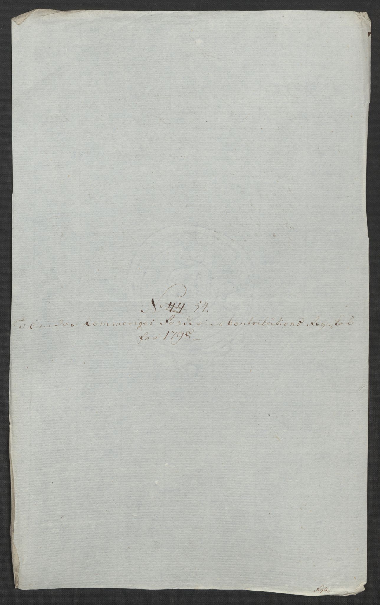 Rentekammeret inntil 1814, Reviderte regnskaper, Fogderegnskap, AV/RA-EA-4092/R11/L0674: Fogderegnskap Nedre Romerike, 1798, s. 204